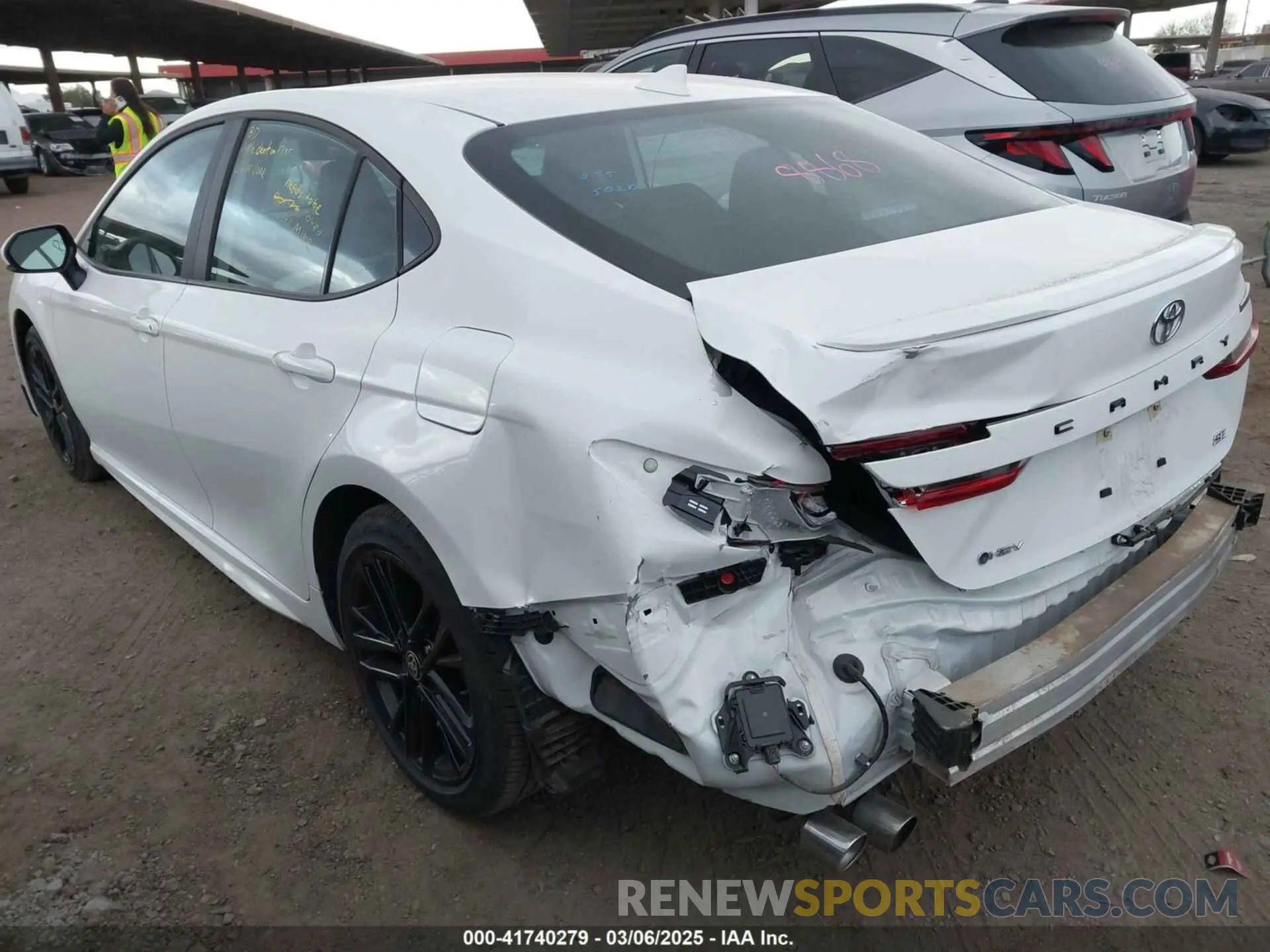 3 Фотография поврежденного автомобиля 4T1DAACK2SU507331 TOYOTA CAMRY 2025