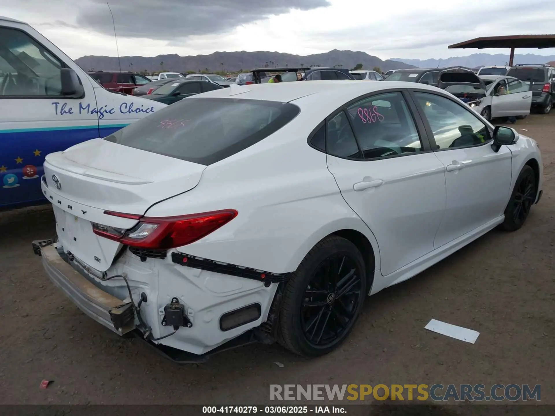 4 Фотография поврежденного автомобиля 4T1DAACK2SU507331 TOYOTA CAMRY 2025