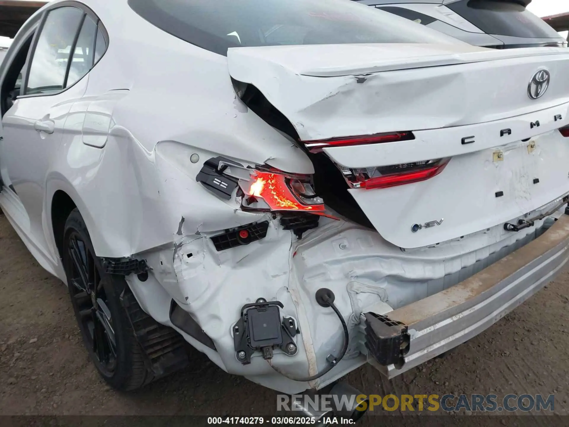 6 Фотография поврежденного автомобиля 4T1DAACK2SU507331 TOYOTA CAMRY 2025