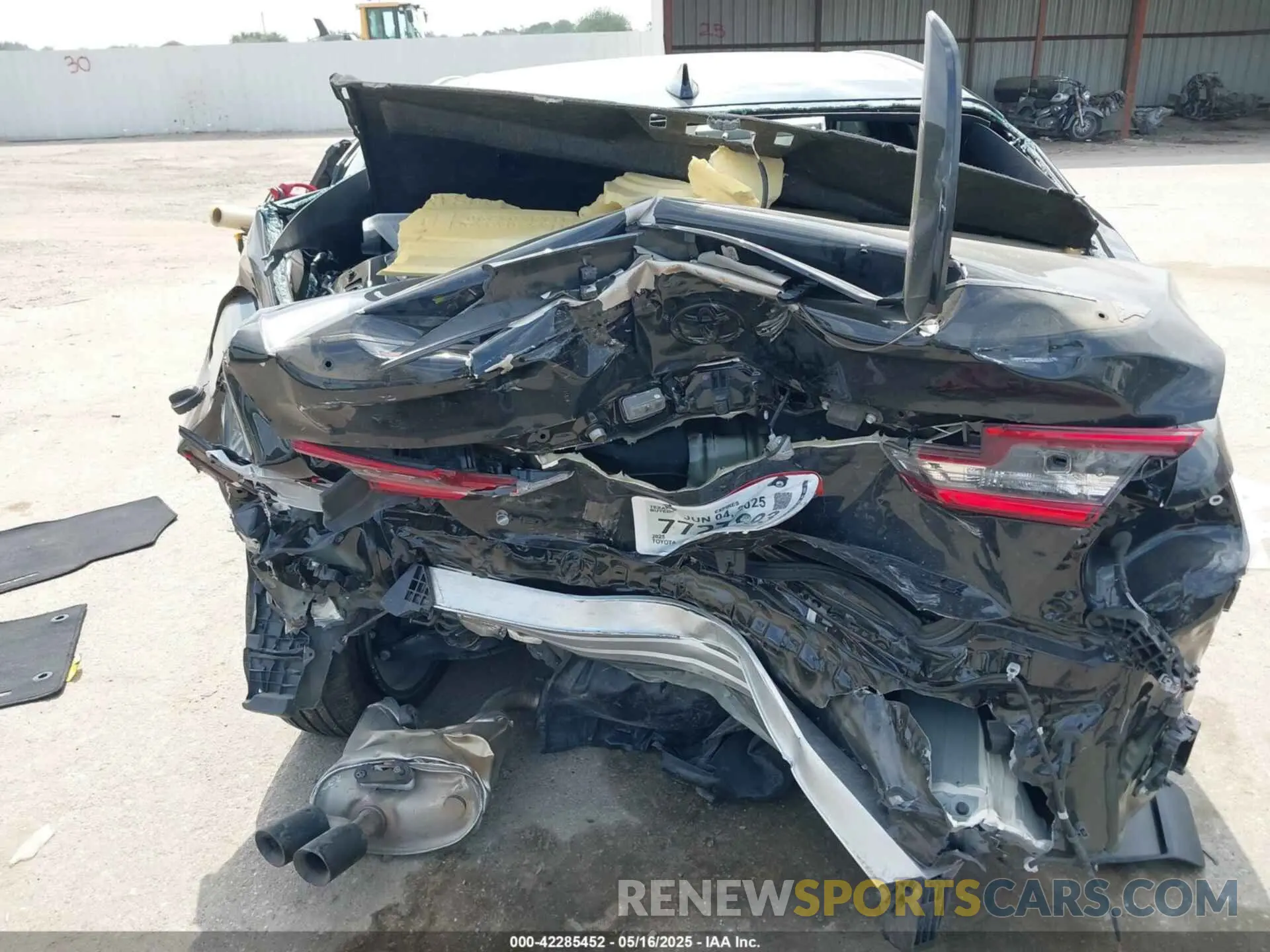 15 Фотография поврежденного автомобиля 4T1DAACK2SU581817 TOYOTA CAMRY 2025
