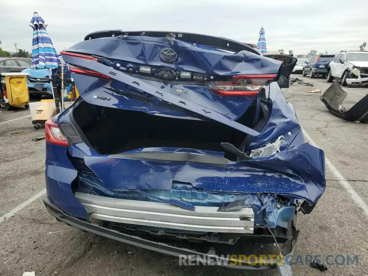 6 Фотография поврежденного автомобиля 4T1DAACK3SU008392 TOYOTA CAMRY 2025