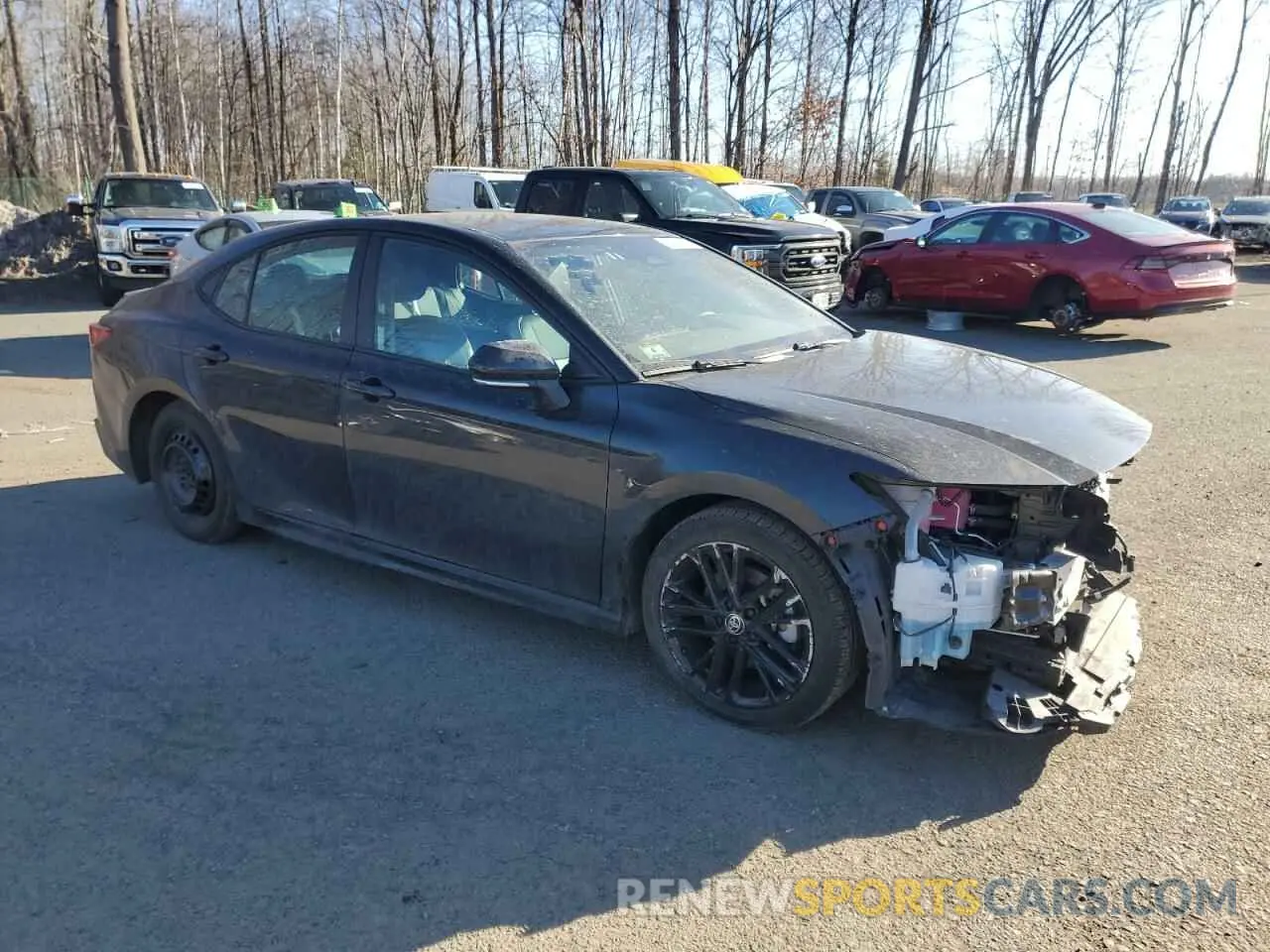 4 Фотография поврежденного автомобиля 4T1DAACK3SU008814 TOYOTA CAMRY 2025