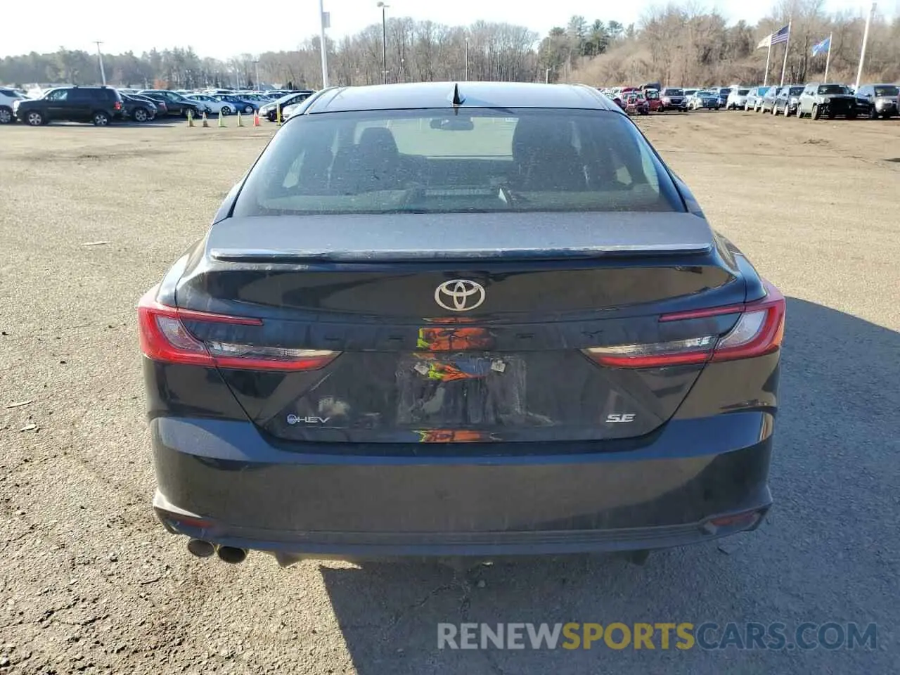 6 Фотография поврежденного автомобиля 4T1DAACK3SU008814 TOYOTA CAMRY 2025