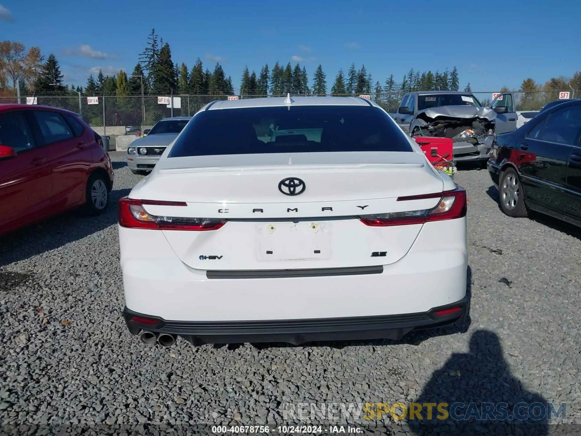 16 Photograph of a damaged car 4T1DAACK3SU014161 TOYOTA CAMRY 2025