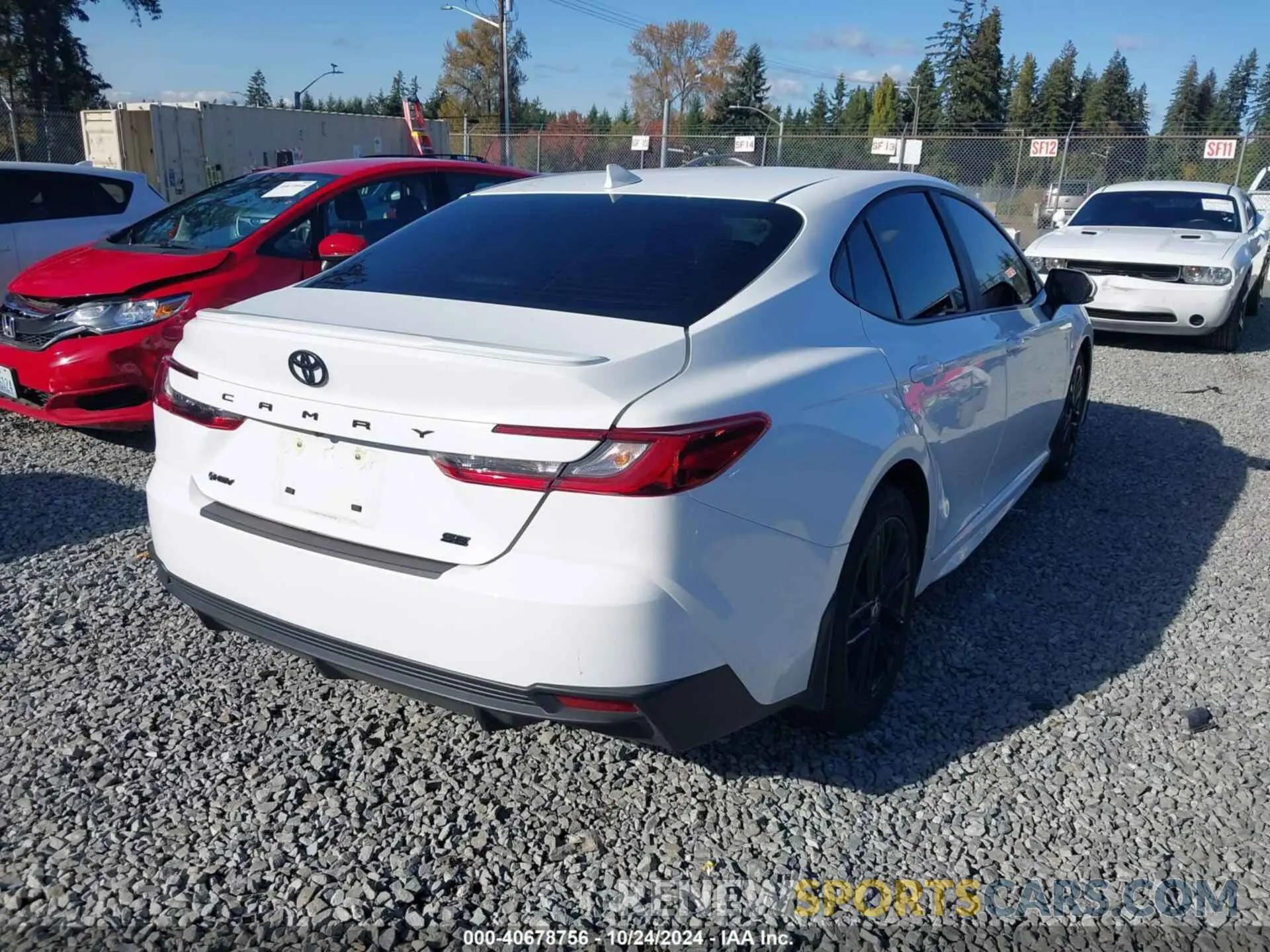 4 Photograph of a damaged car 4T1DAACK3SU014161 TOYOTA CAMRY 2025