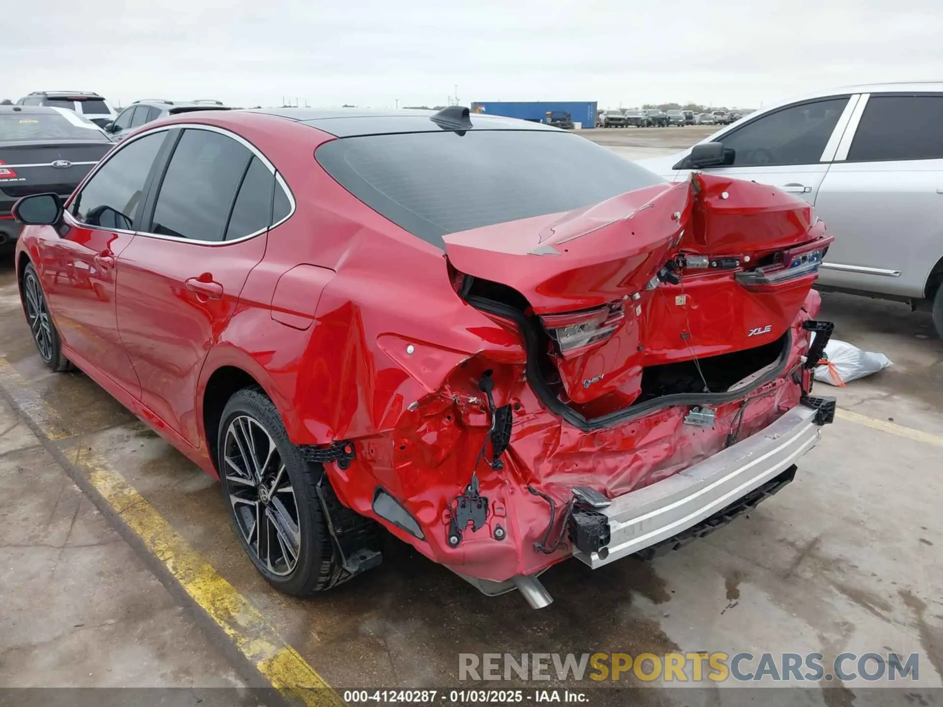 6 Photograph of a damaged car 4T1DAACK3SU041943 TOYOTA CAMRY 2025