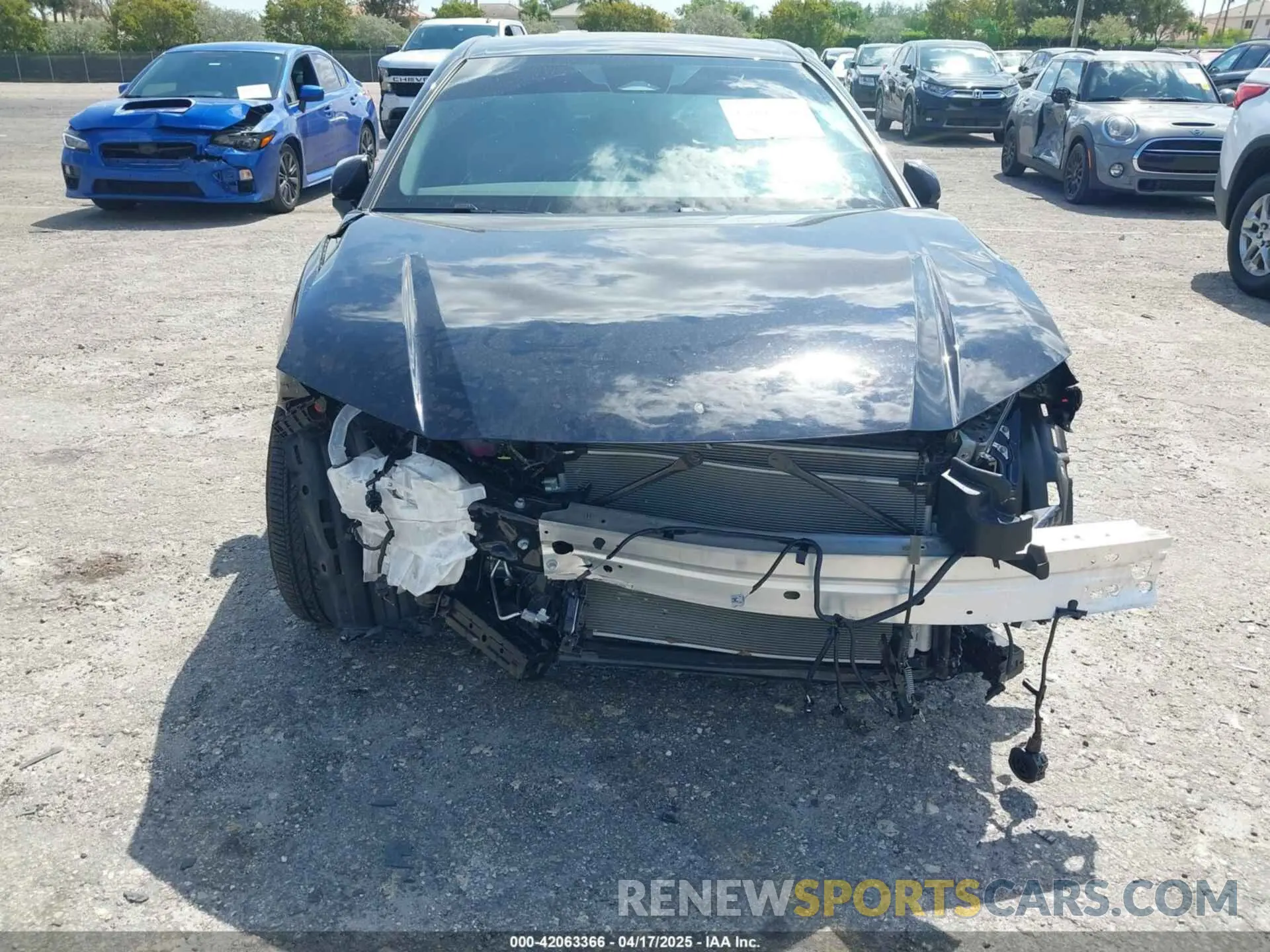 6 Фотография поврежденного автомобиля 4T1DAACK3SU521125 TOYOTA CAMRY 2025