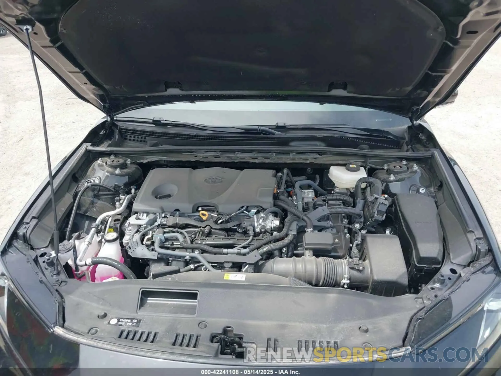 10 Фотография поврежденного автомобиля 4T1DAACK3SU537969 TOYOTA CAMRY 2025