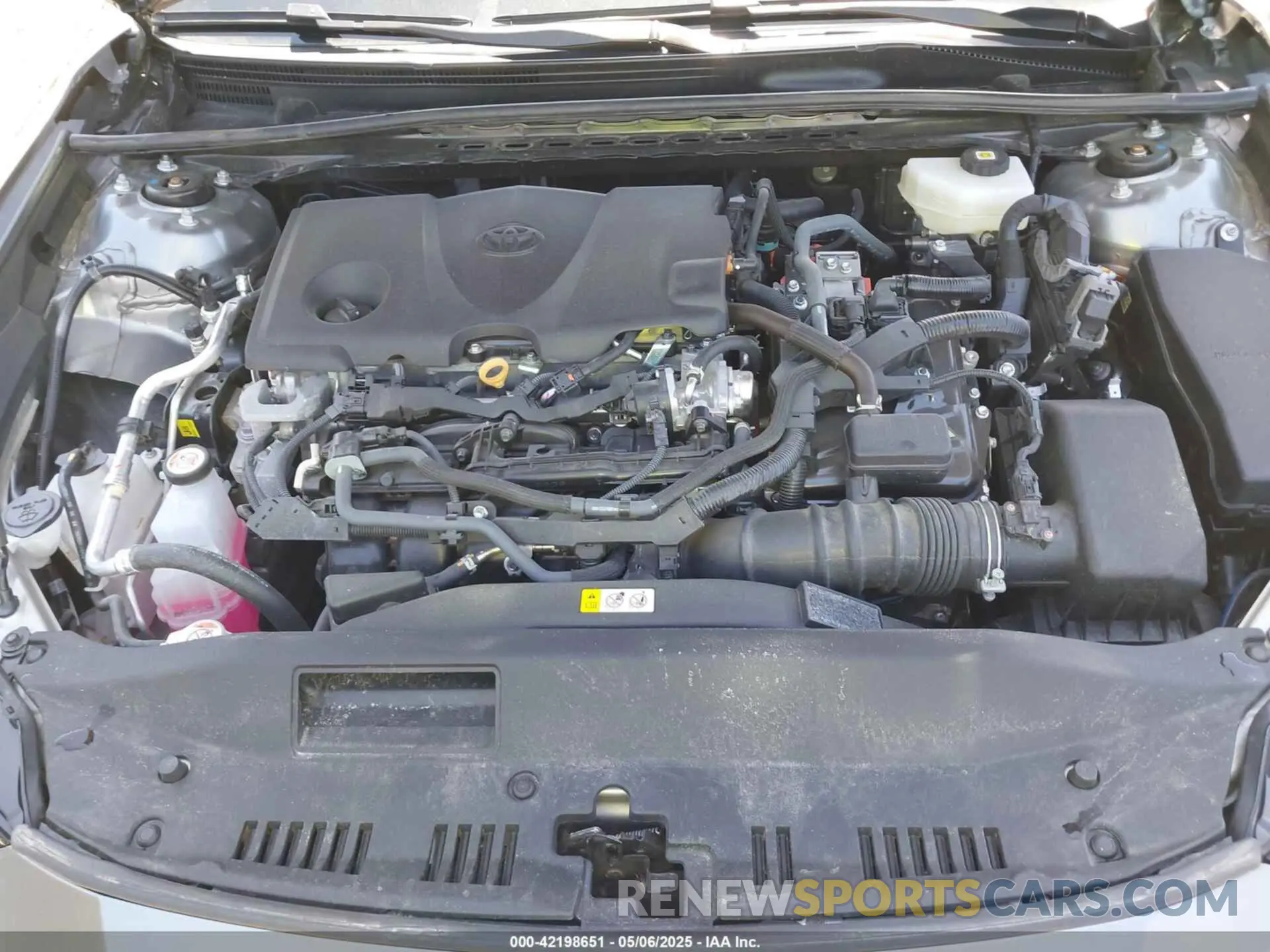 10 Фотография поврежденного автомобиля 4T1DAACK3SU553752 TOYOTA CAMRY 2025
