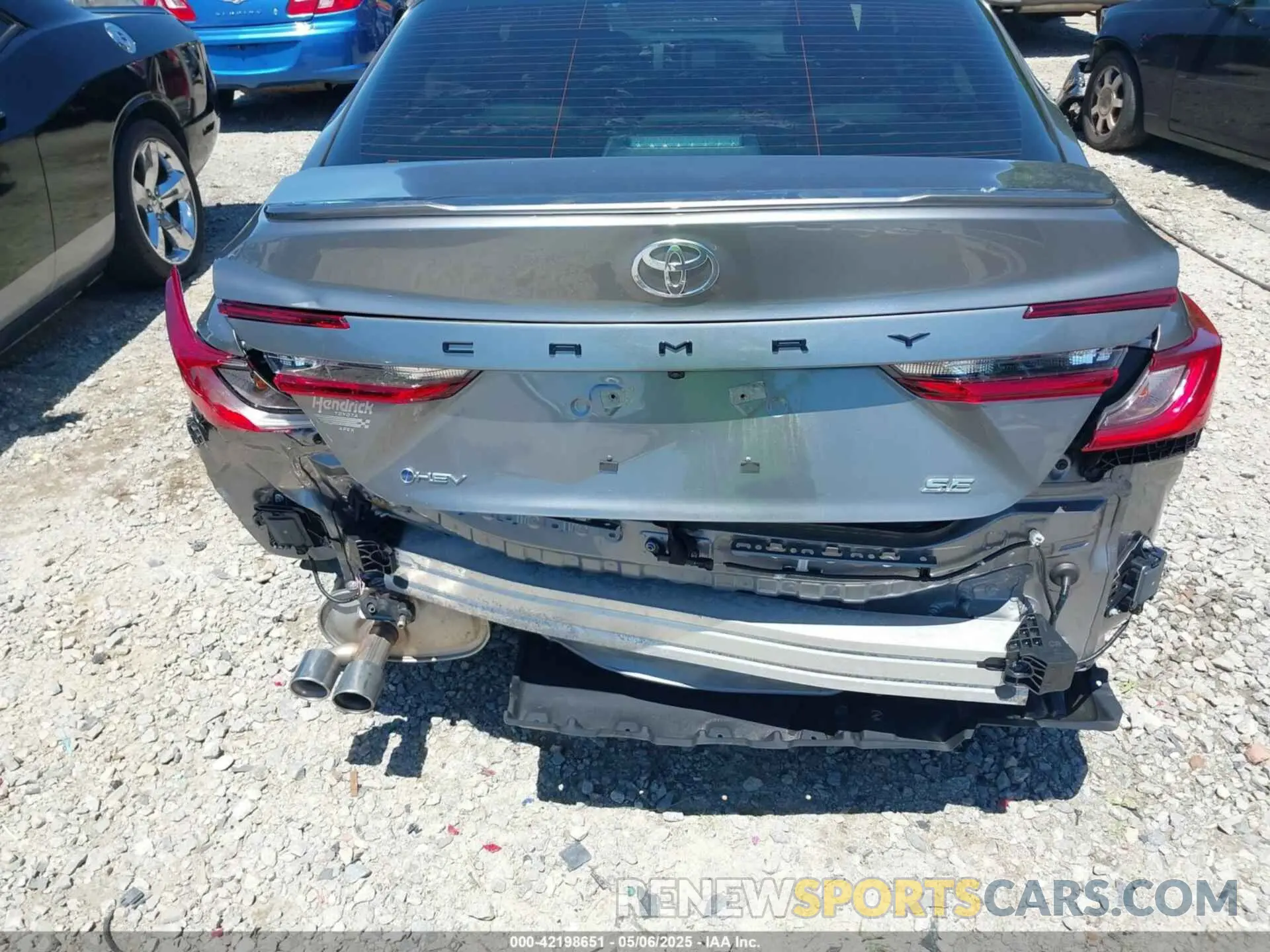 6 Фотография поврежденного автомобиля 4T1DAACK3SU553752 TOYOTA CAMRY 2025