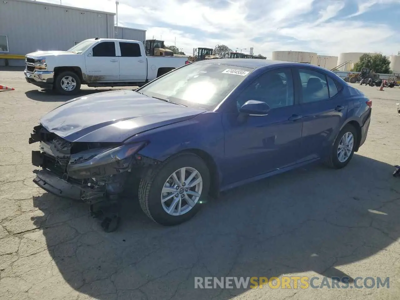 1 Photograph of a damaged car 4T1DAACK4SU009891 TOYOTA CAMRY 2025