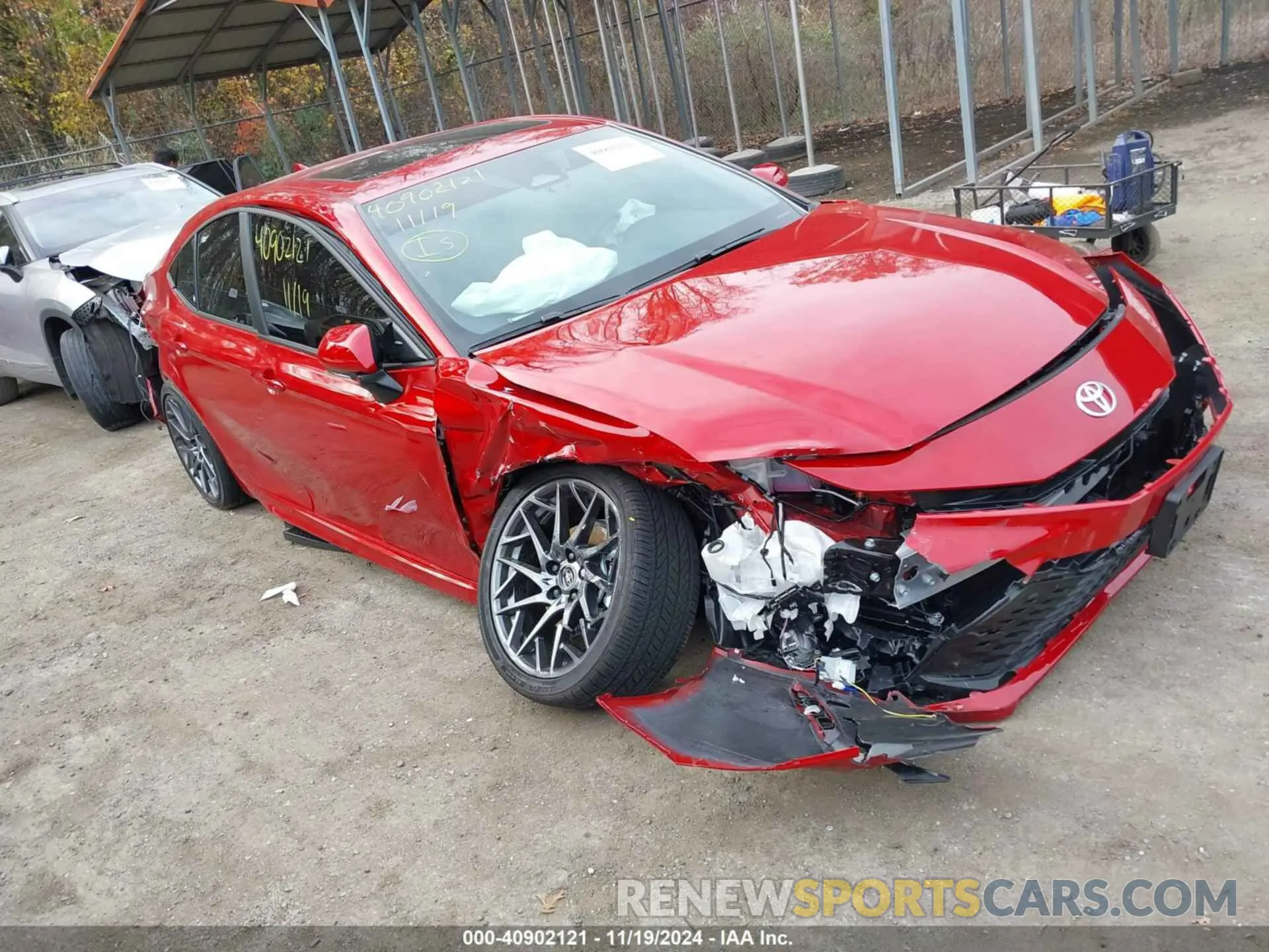 1 Photograph of a damaged car 4T1DAACK4SU045130 TOYOTA CAMRY 2025