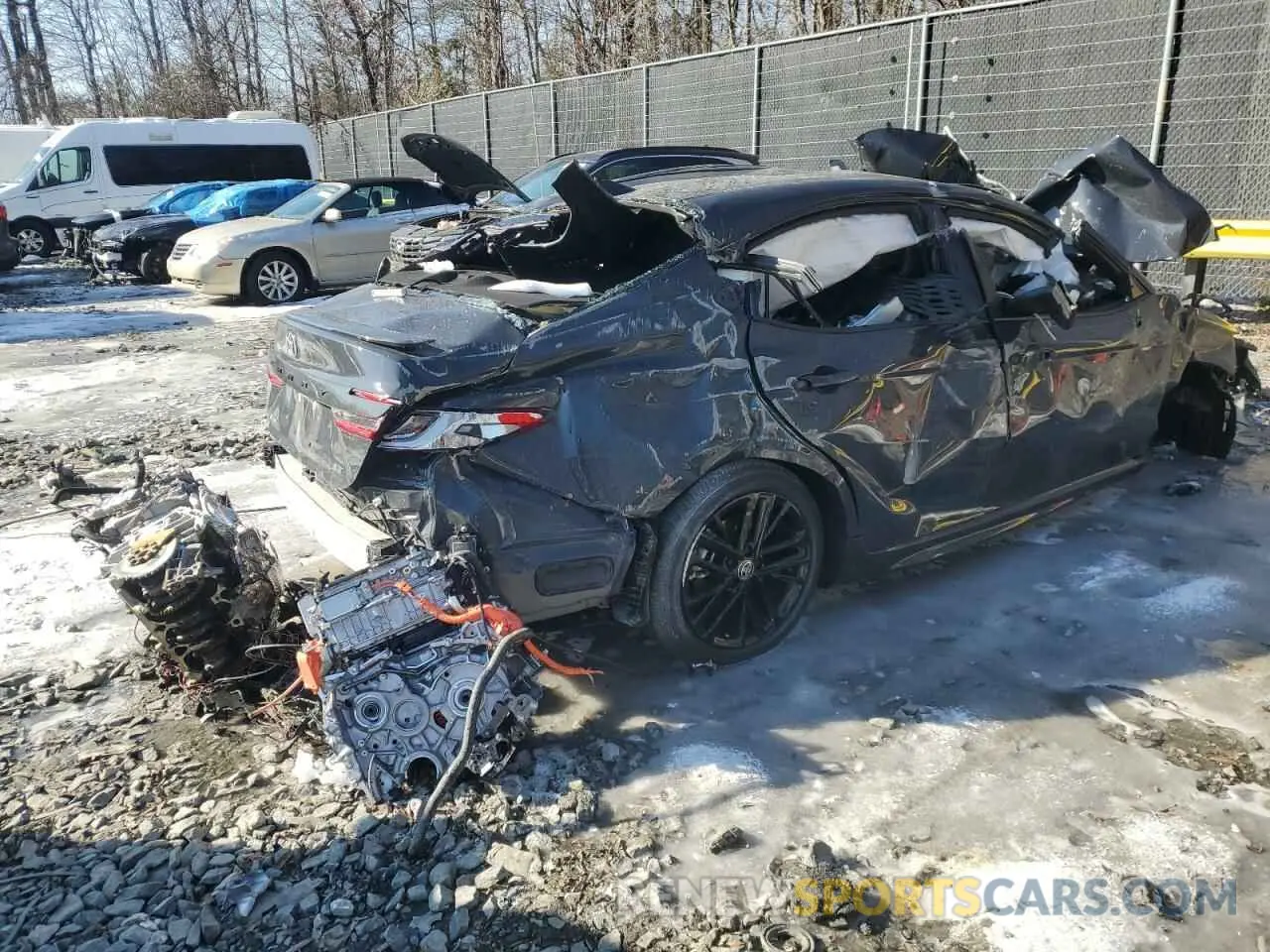 3 Photograph of a damaged car 4T1DAACK4SU046049 TOYOTA CAMRY 2025