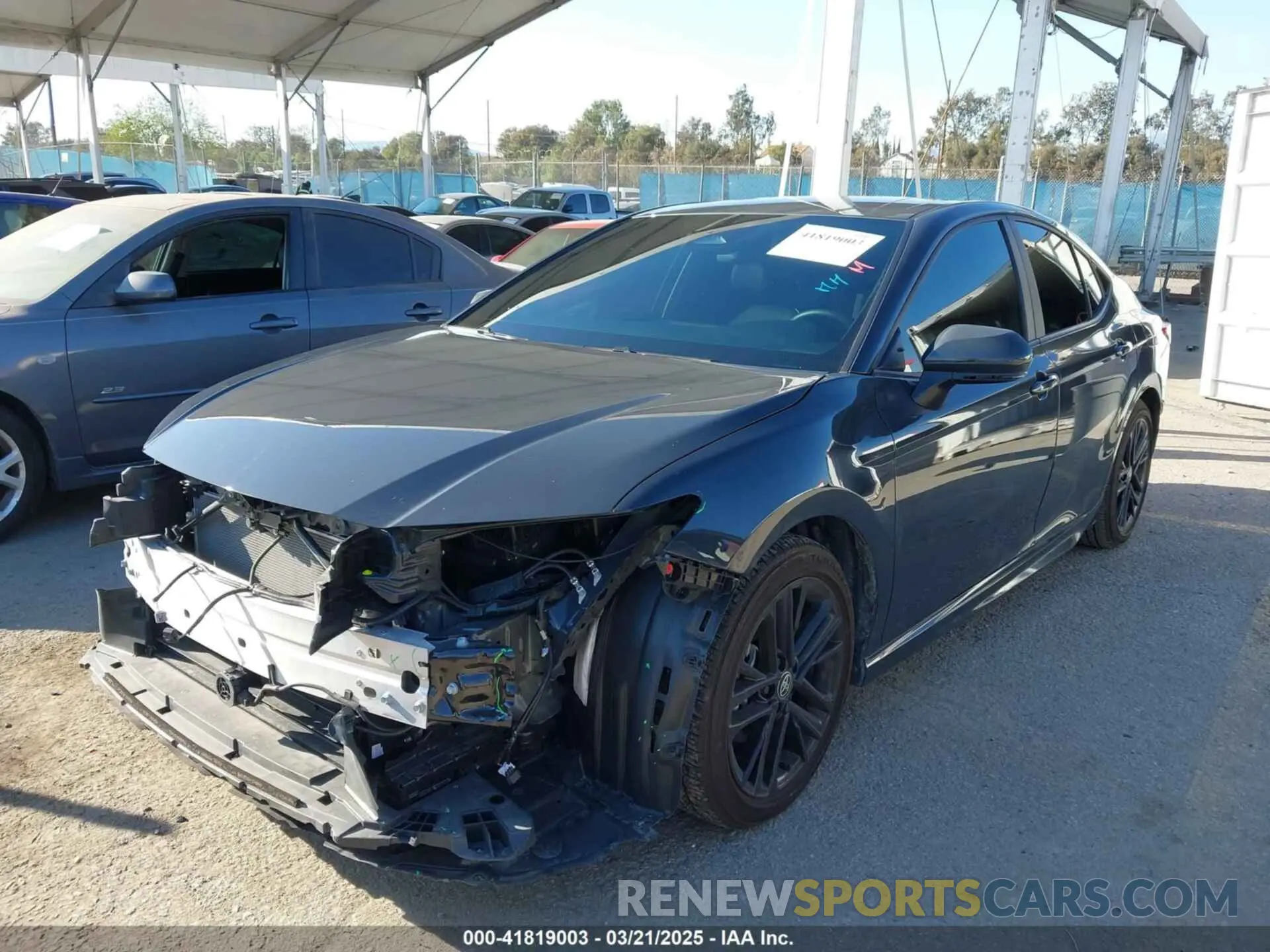 2 Photograph of a damaged car 4T1DAACK4SU053129 TOYOTA CAMRY 2025