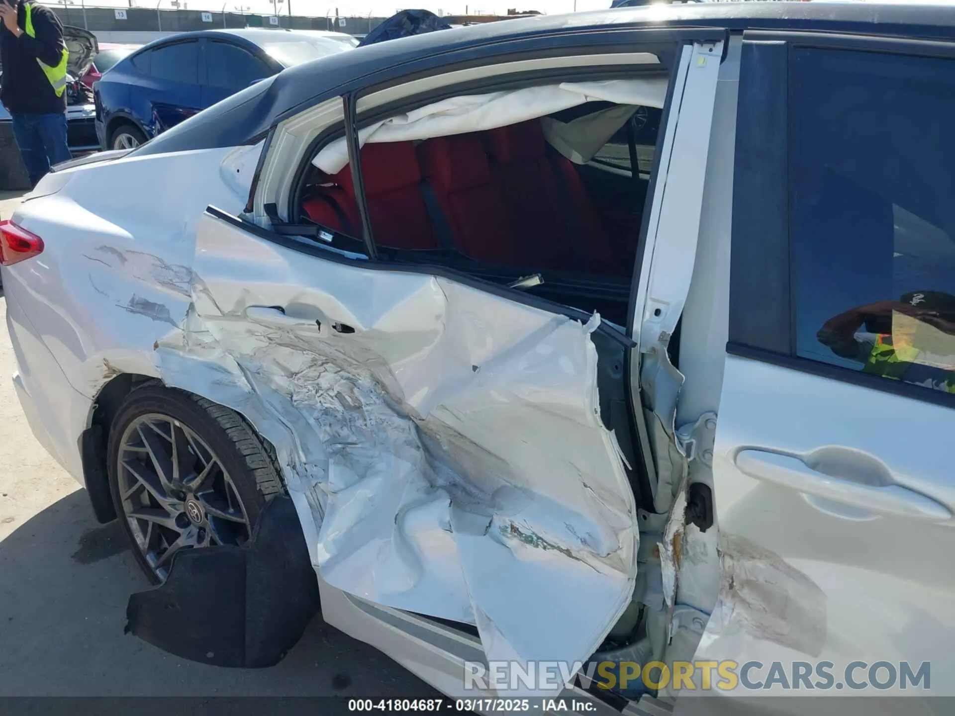6 Photograph of a damaged car 4T1DAACK4SU079505 TOYOTA CAMRY 2025