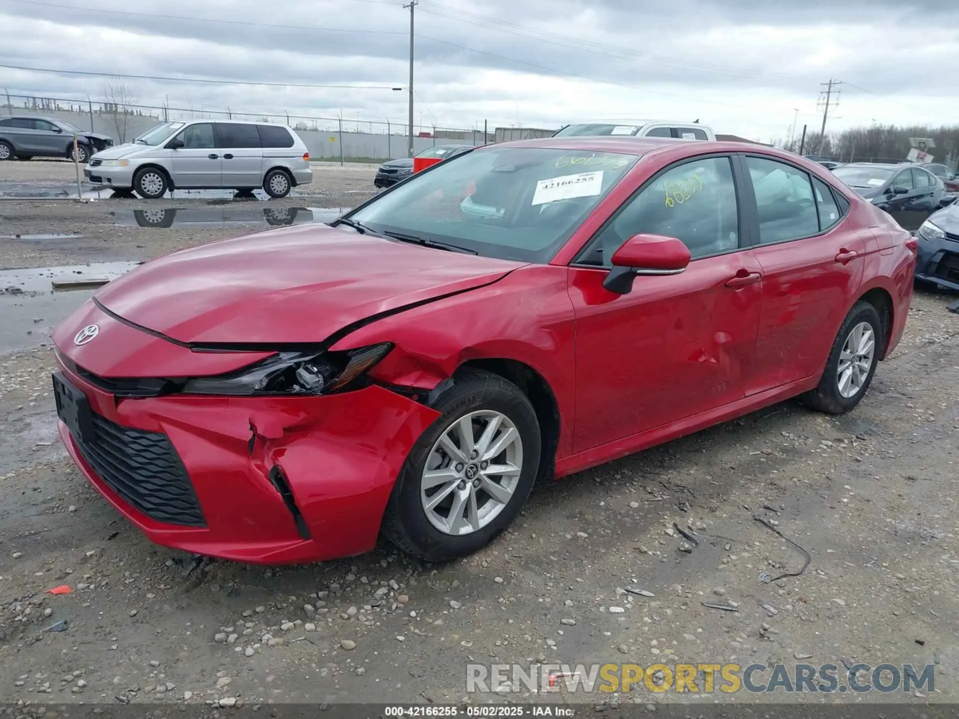 2 Photograph of a damaged car 4T1DAACK4SU089077 TOYOTA CAMRY 2025