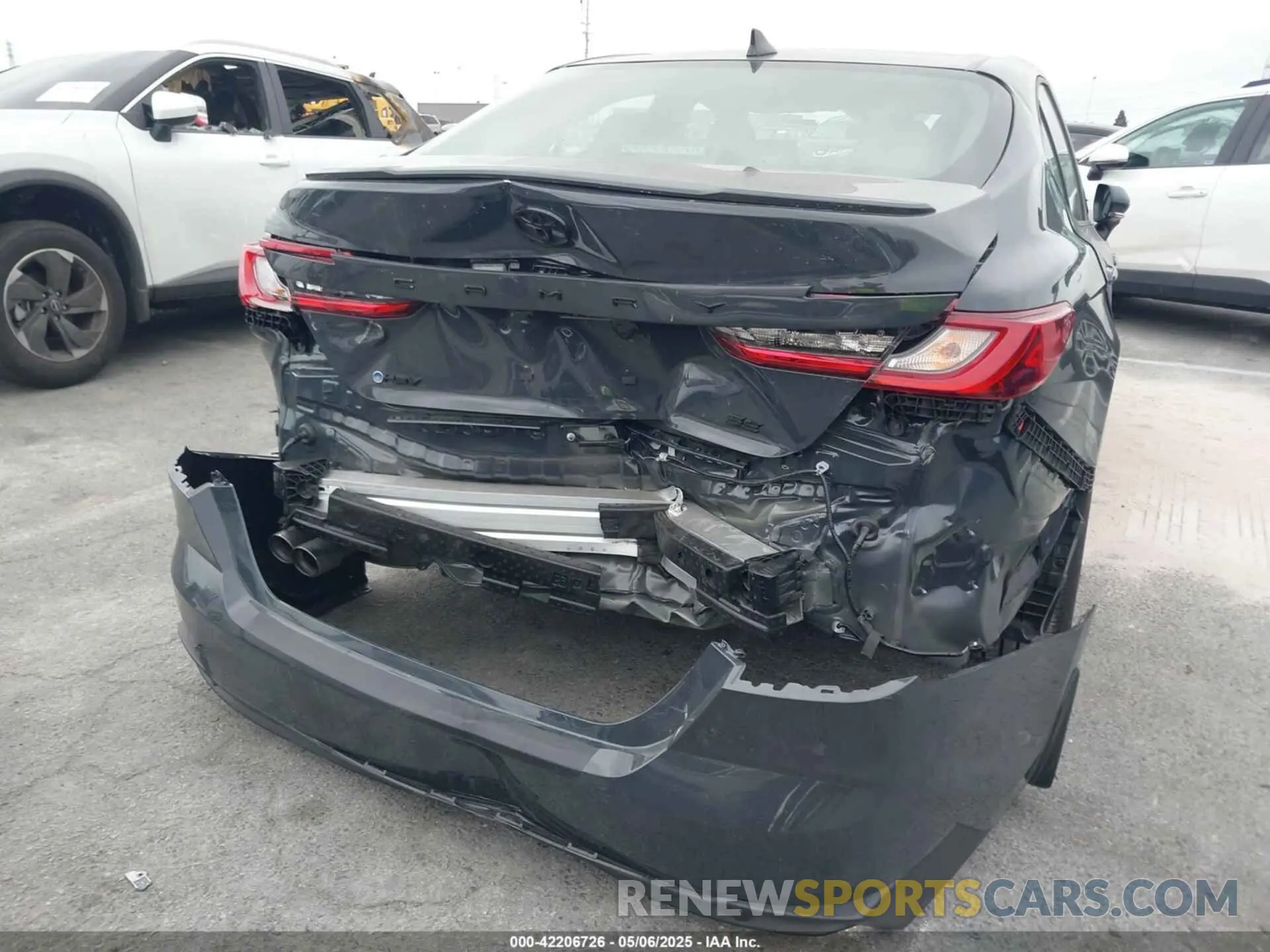 6 Фотография поврежденного автомобиля 4T1DAACK4SU110736 TOYOTA CAMRY 2025