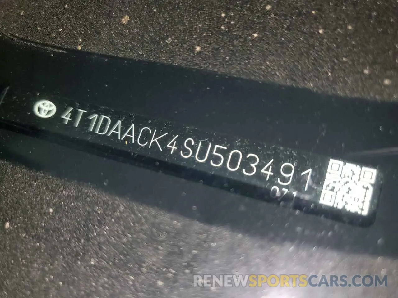 12 Фотография поврежденного автомобиля 4T1DAACK4SU503491 TOYOTA CAMRY 2025