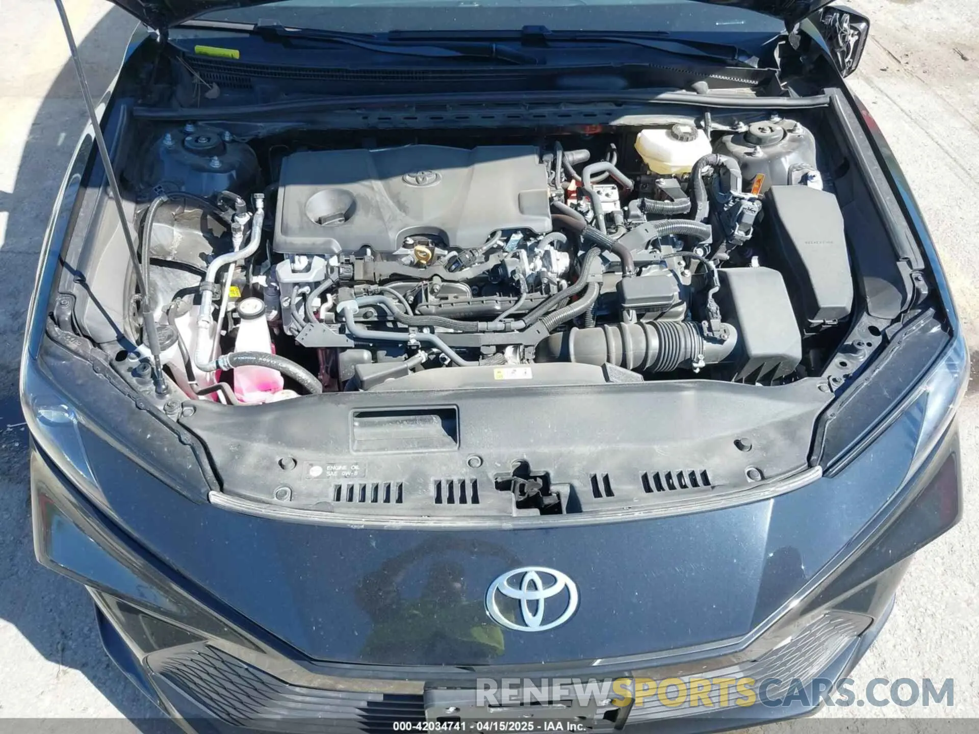 10 Фотография поврежденного автомобиля 4T1DAACK4SU513633 TOYOTA CAMRY 2025