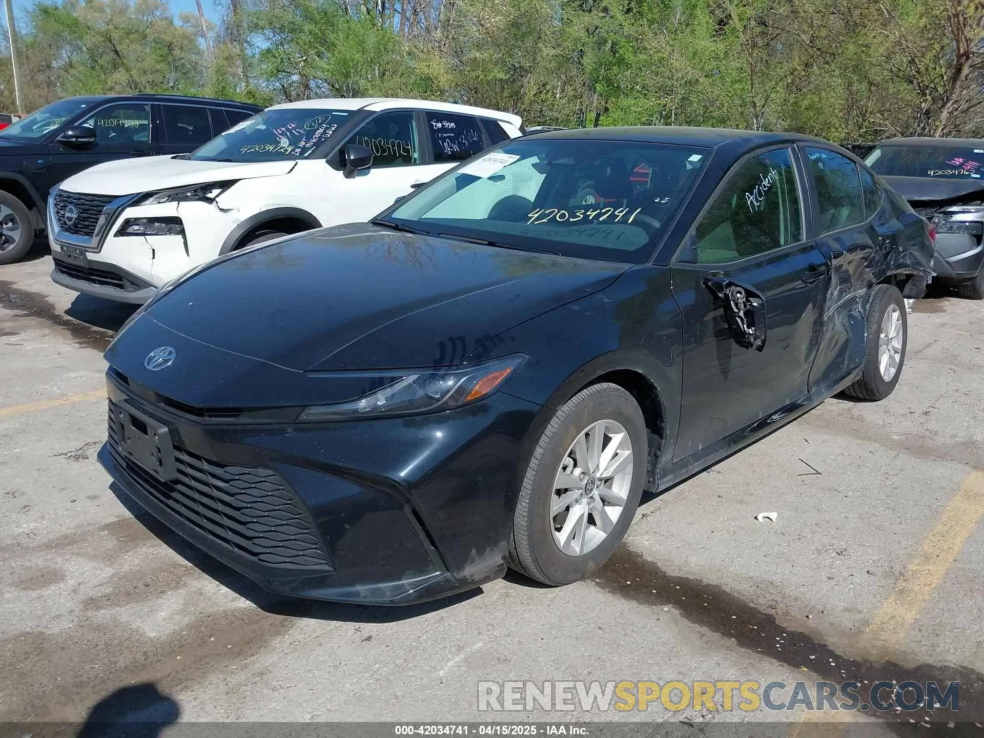2 Фотография поврежденного автомобиля 4T1DAACK4SU513633 TOYOTA CAMRY 2025