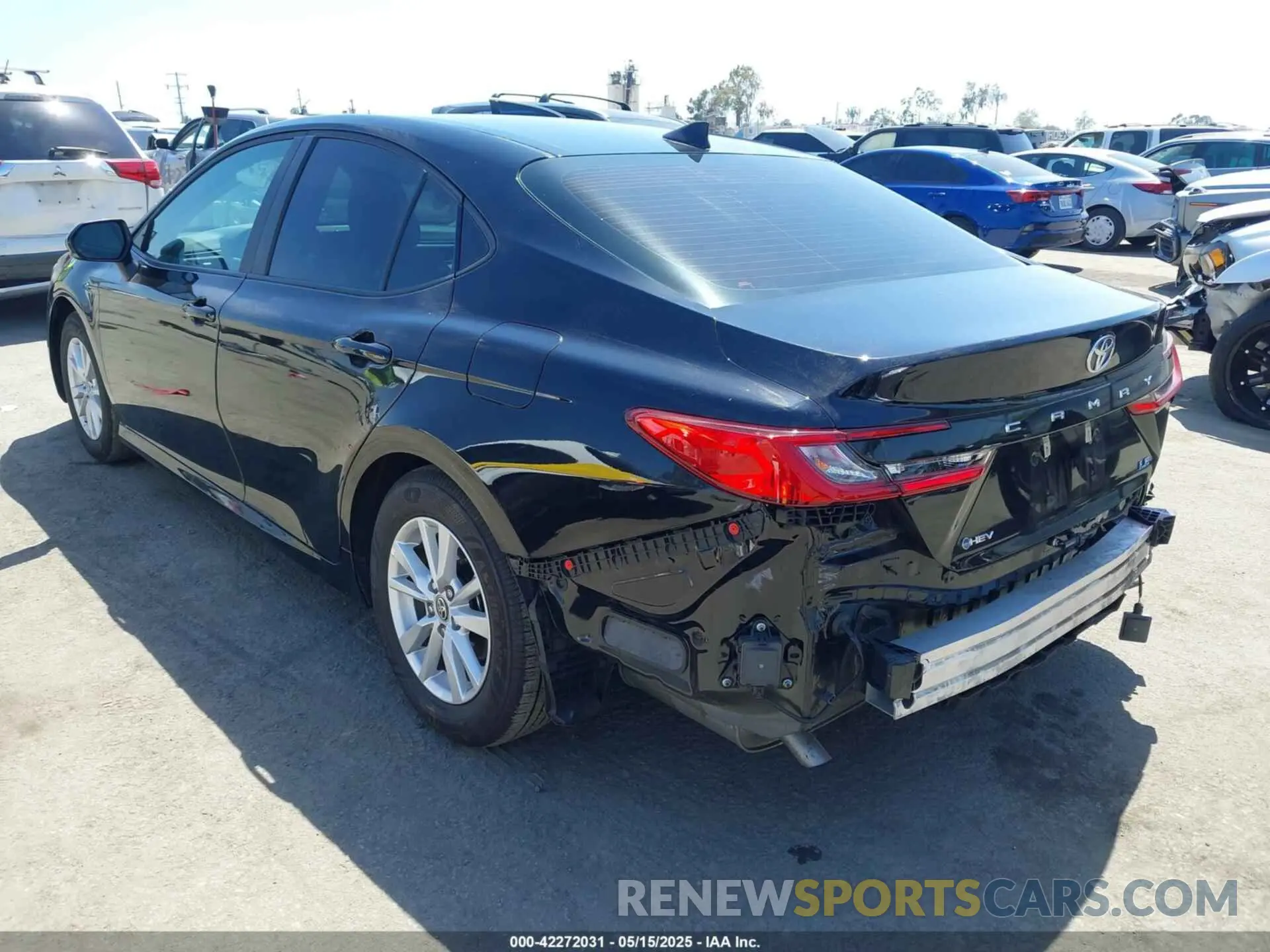 3 Photograph of a damaged car 4T1DAACK4SU521358 TOYOTA CAMRY 2025