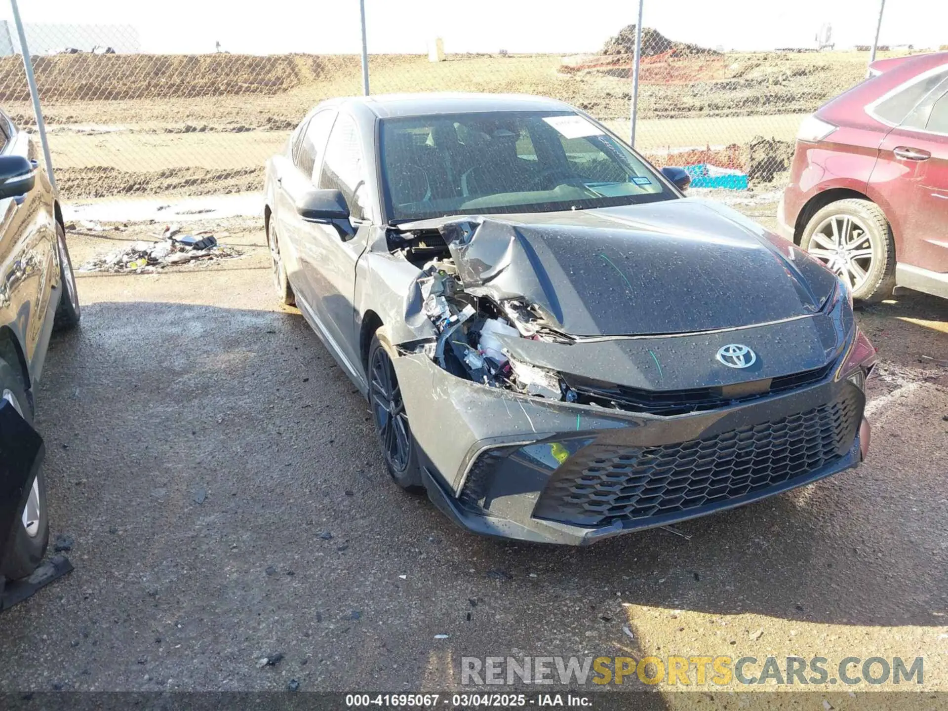 1 Photograph of a damaged car 4T1DAACK4SU538483 TOYOTA CAMRY 2025