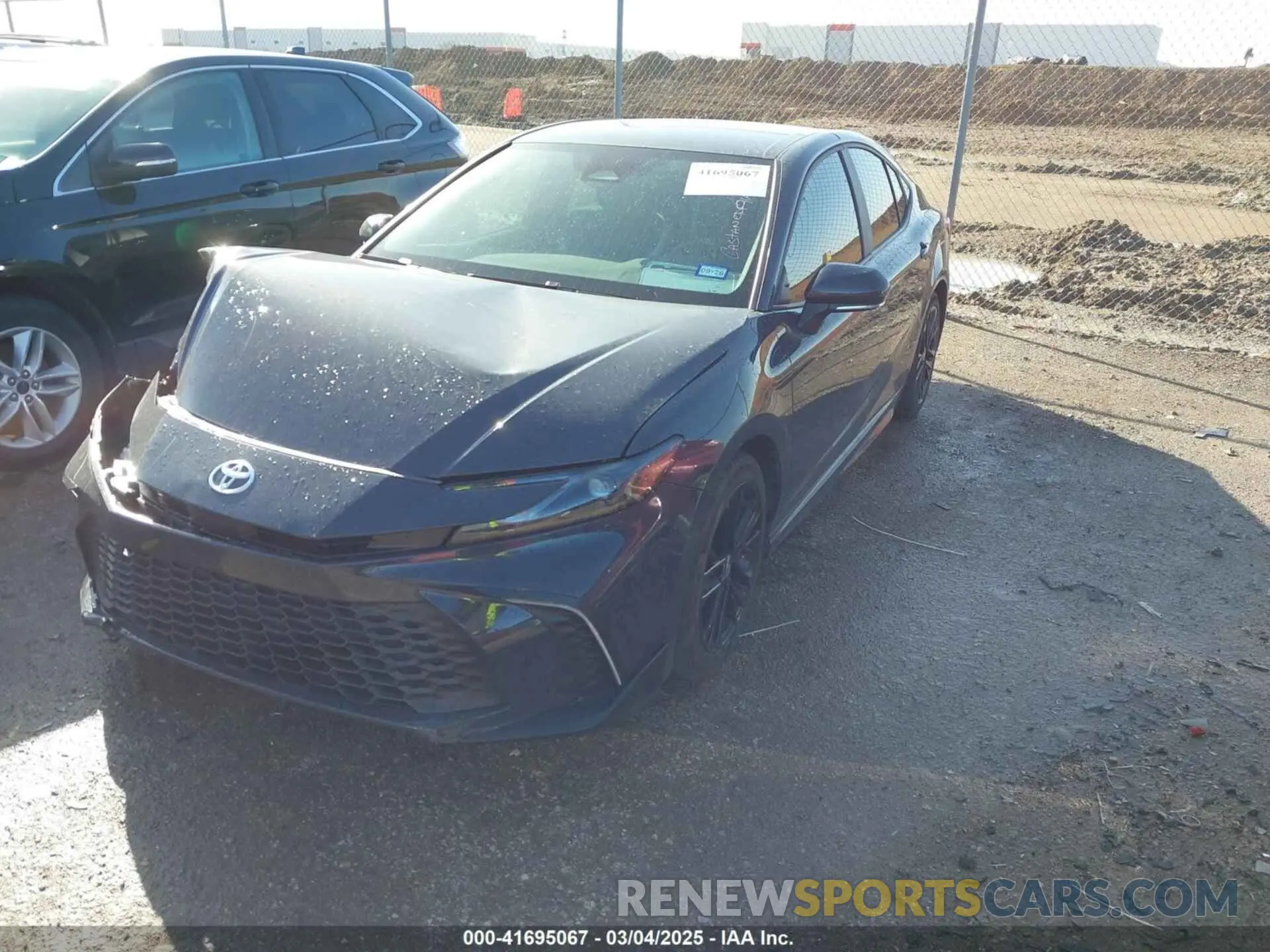 2 Photograph of a damaged car 4T1DAACK4SU538483 TOYOTA CAMRY 2025