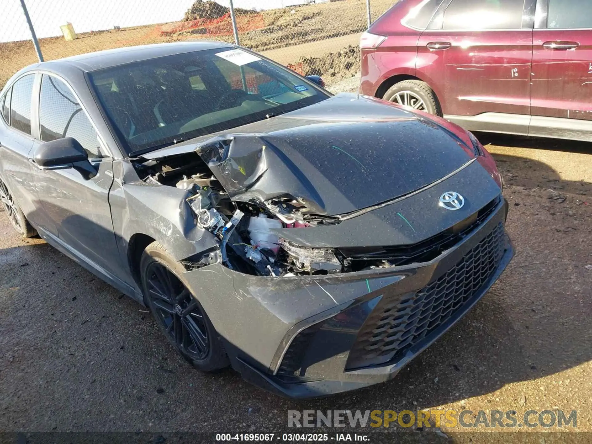 6 Photograph of a damaged car 4T1DAACK4SU538483 TOYOTA CAMRY 2025