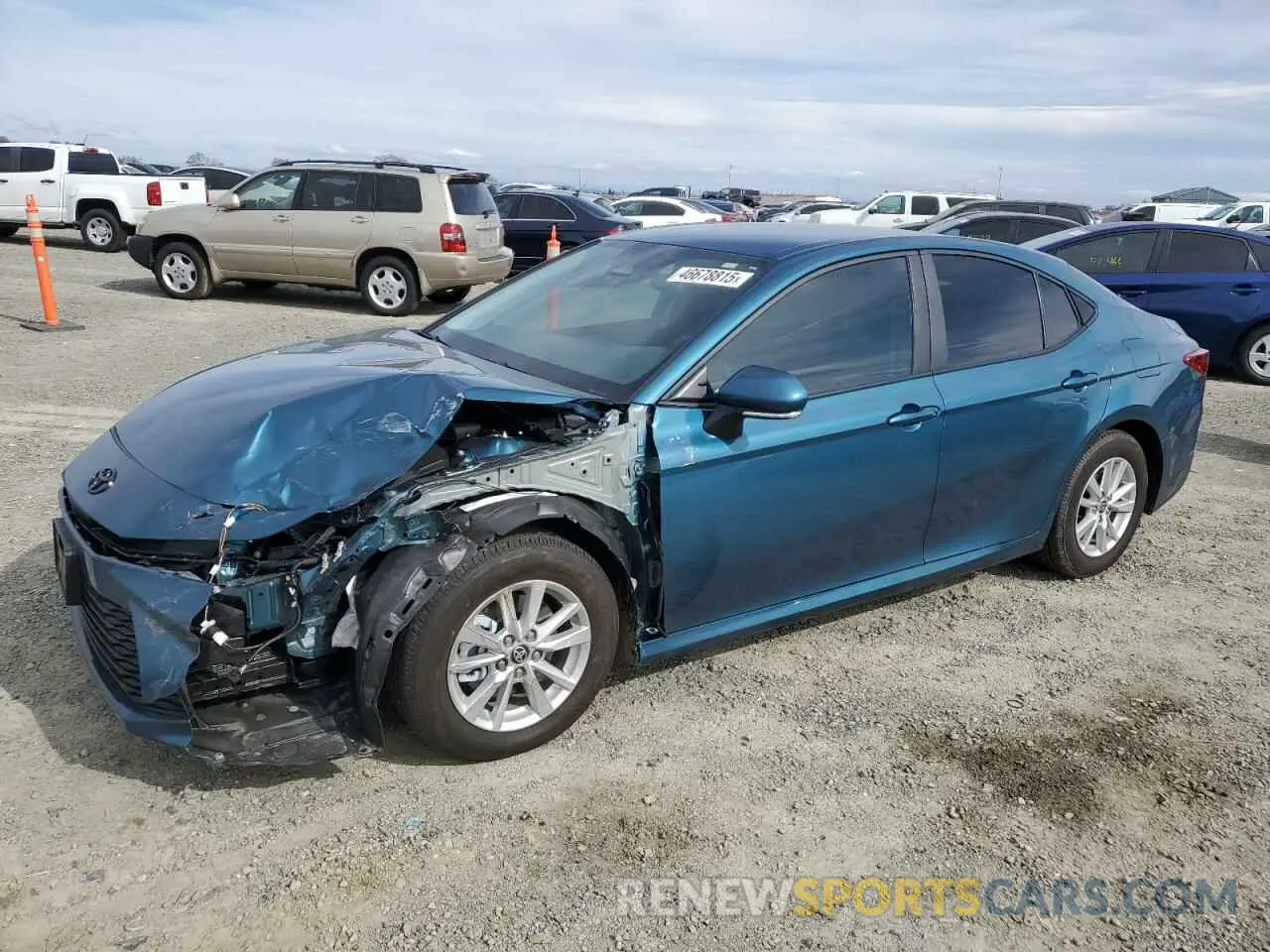 1 Photograph of a damaged car 4T1DAACK4SU539178 TOYOTA CAMRY 2025