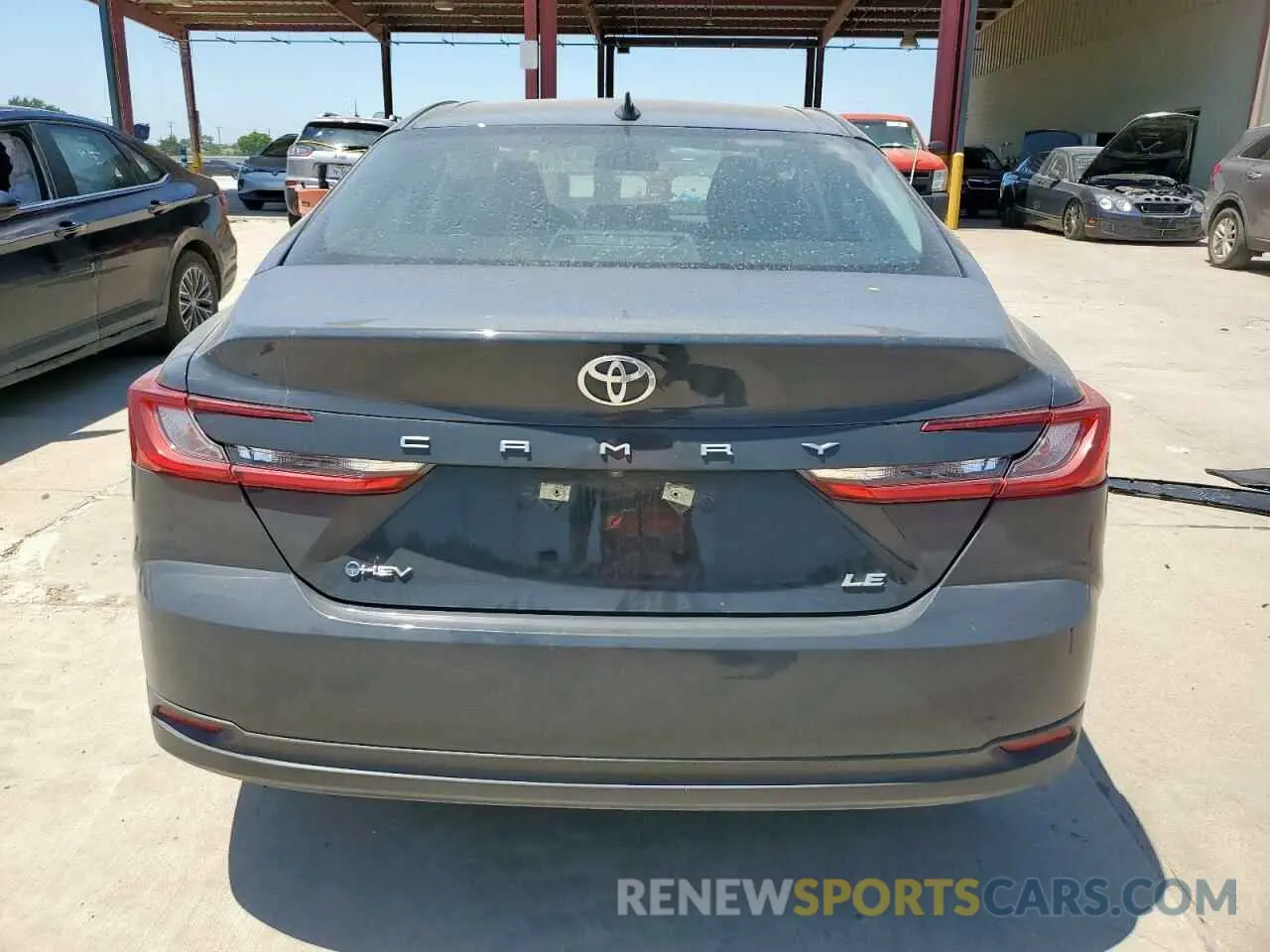 6 Photograph of a damaged car 4T1DAACK4SU578661 TOYOTA CAMRY 2025
