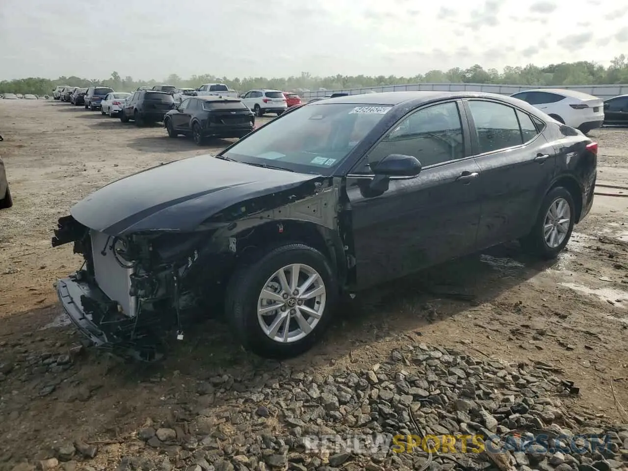 1 Photograph of a damaged car 4T1DAACK4SU586906 TOYOTA CAMRY 2025