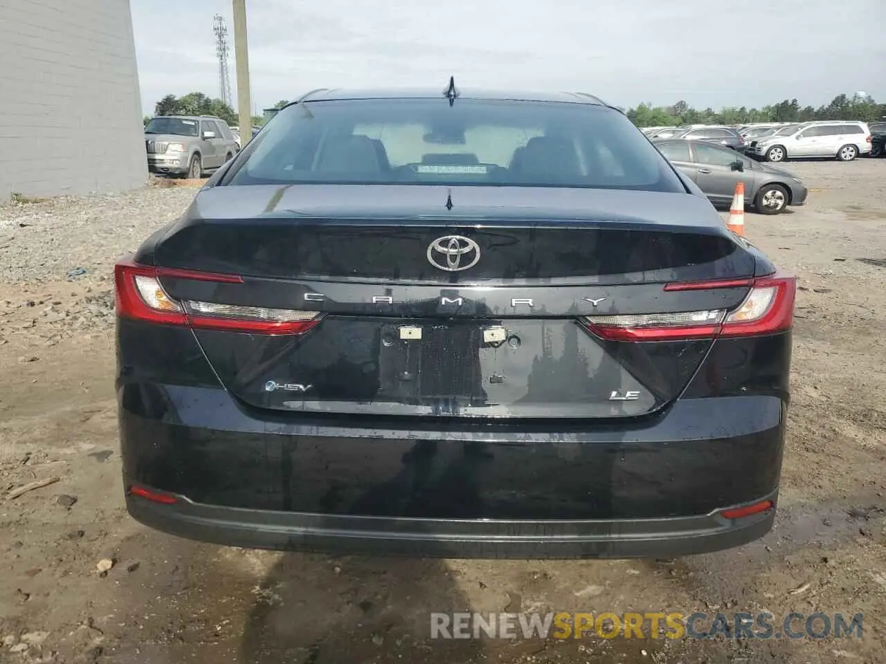 6 Photograph of a damaged car 4T1DAACK4SU586906 TOYOTA CAMRY 2025