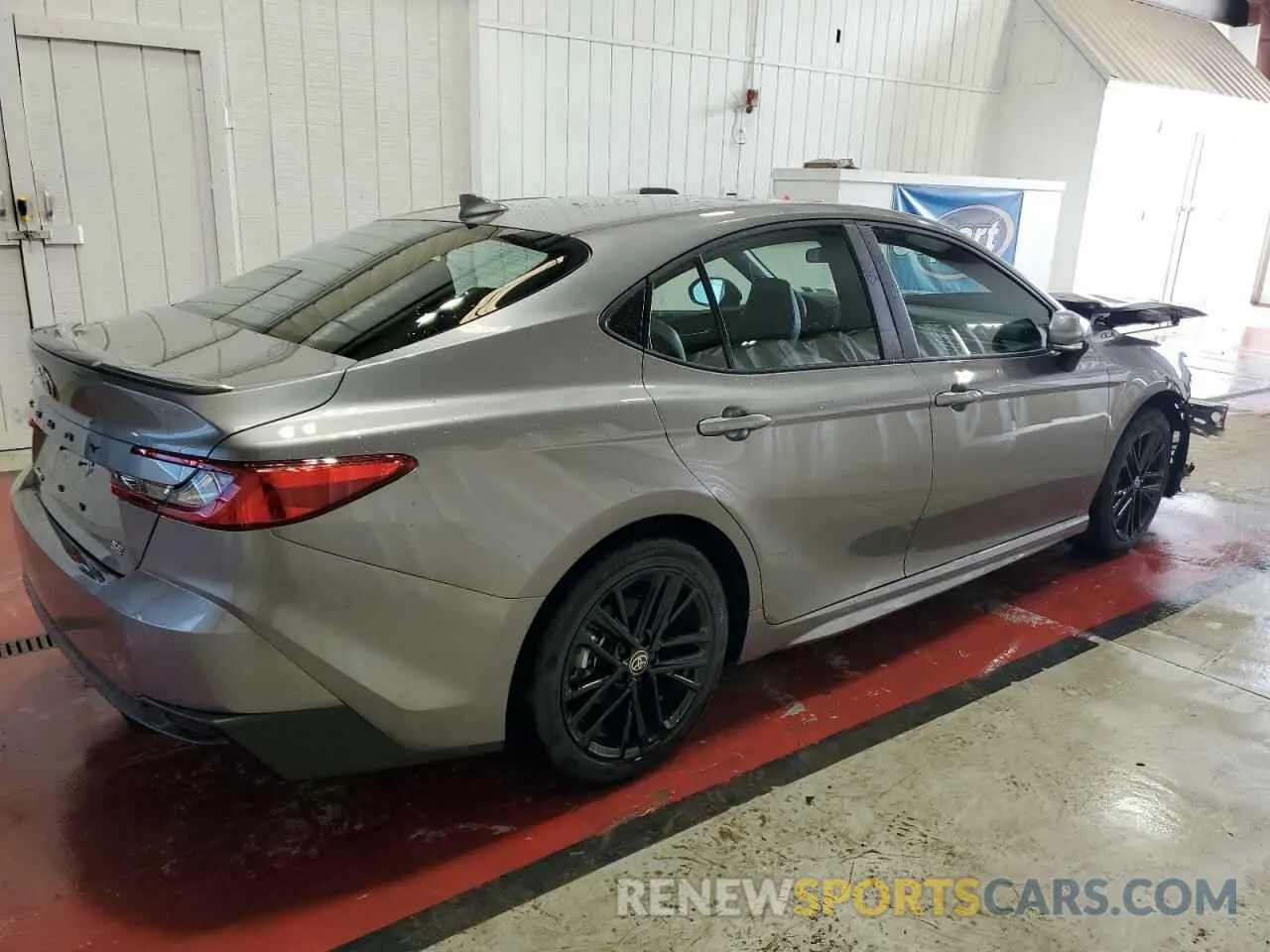3 Фотография поврежденного автомобиля 4T1DAACK4SU601615 TOYOTA CAMRY 2025