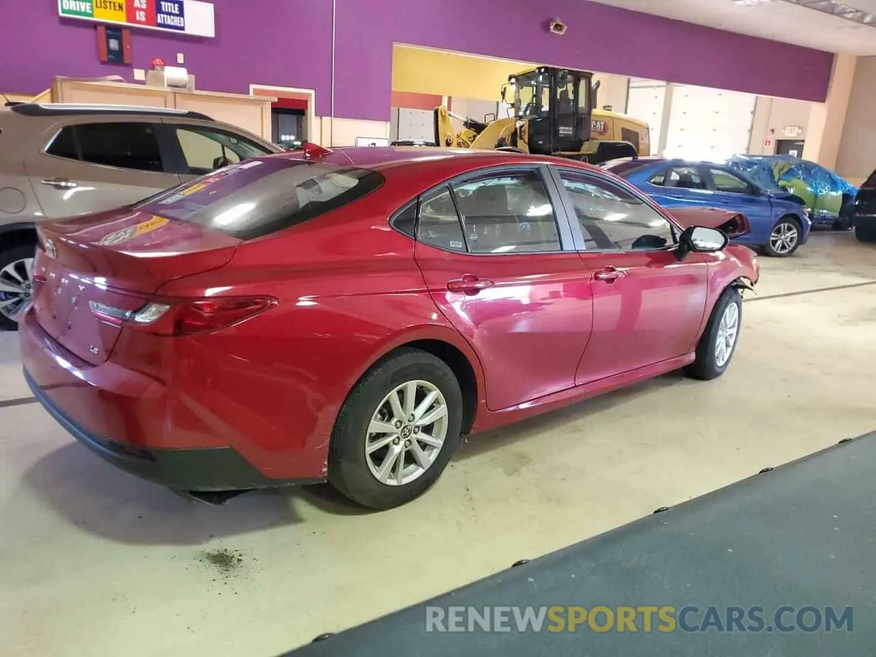 3 Фотография поврежденного автомобиля 4T1DAACK5SU004229 TOYOTA CAMRY 2025