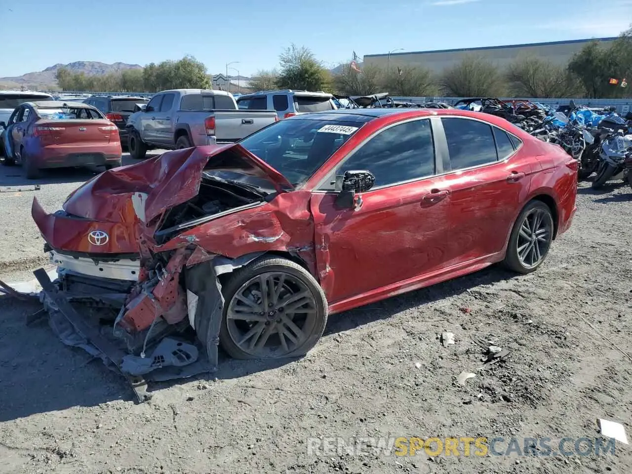 1 Photograph of a damaged car 4T1DAACK5SU037666 TOYOTA CAMRY 2025