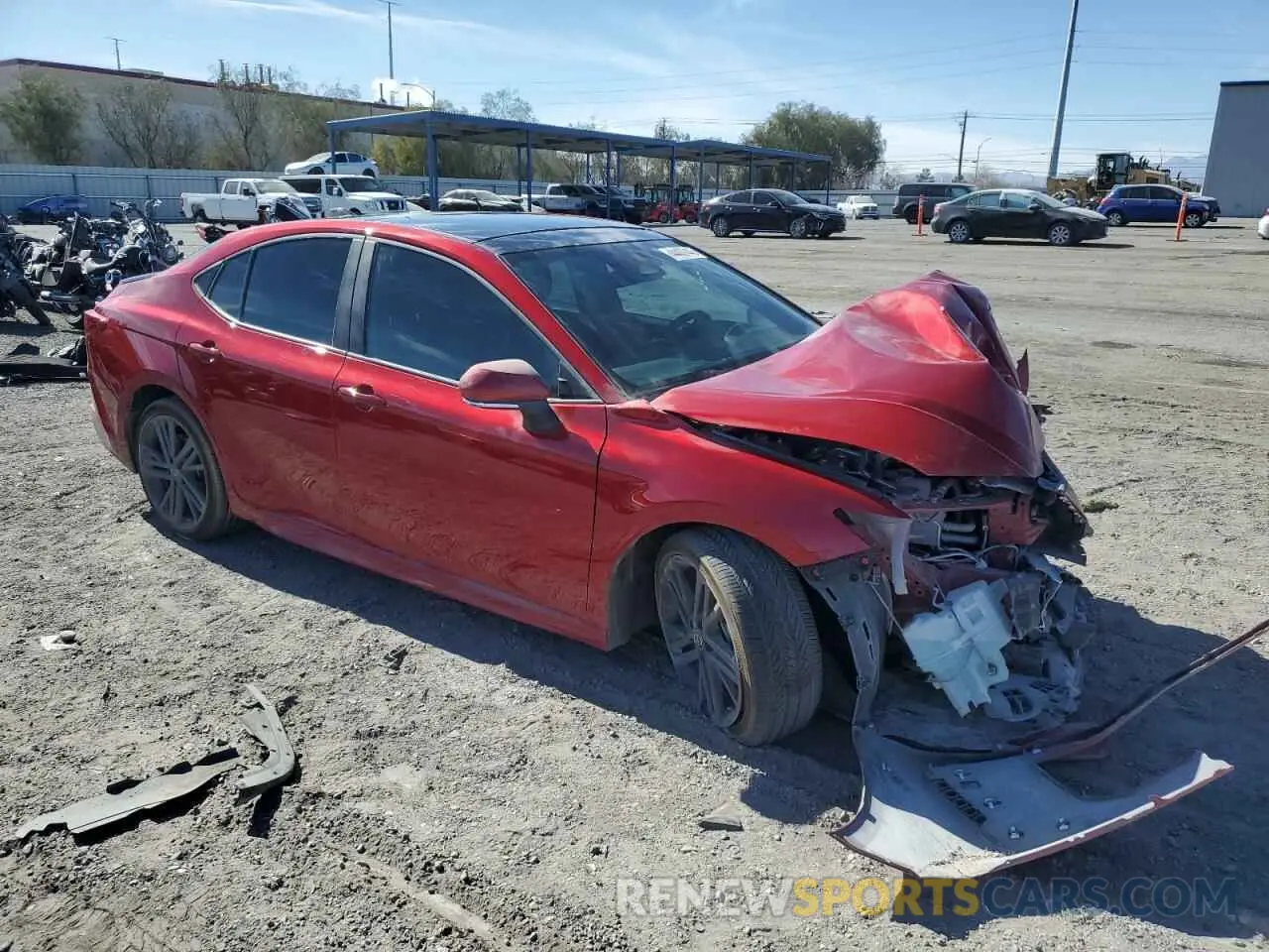 4 Photograph of a damaged car 4T1DAACK5SU037666 TOYOTA CAMRY 2025