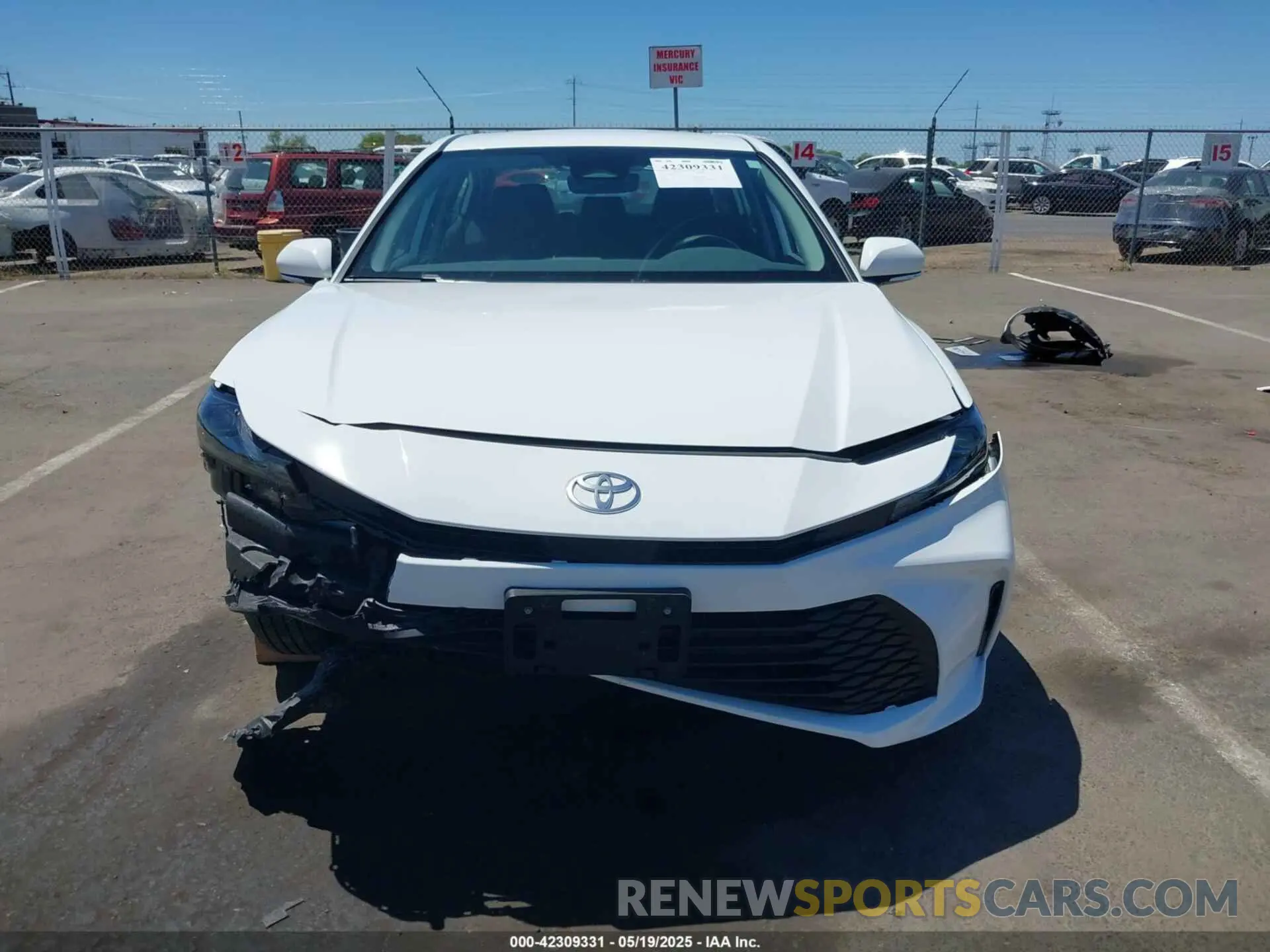13 Photograph of a damaged car 4T1DAACK5SU038879 TOYOTA CAMRY 2025
