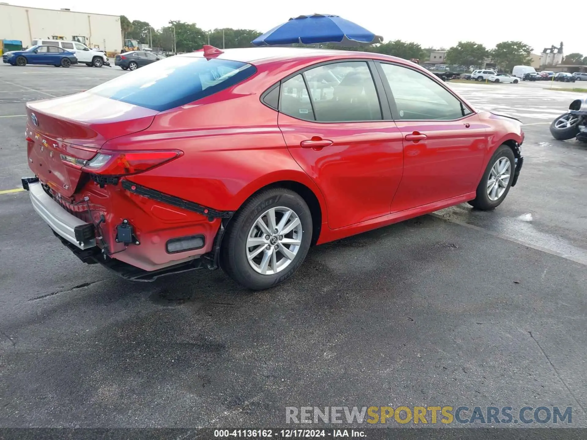 4 Фотография поврежденного автомобиля 4T1DAACK5SU053110 TOYOTA CAMRY 2025