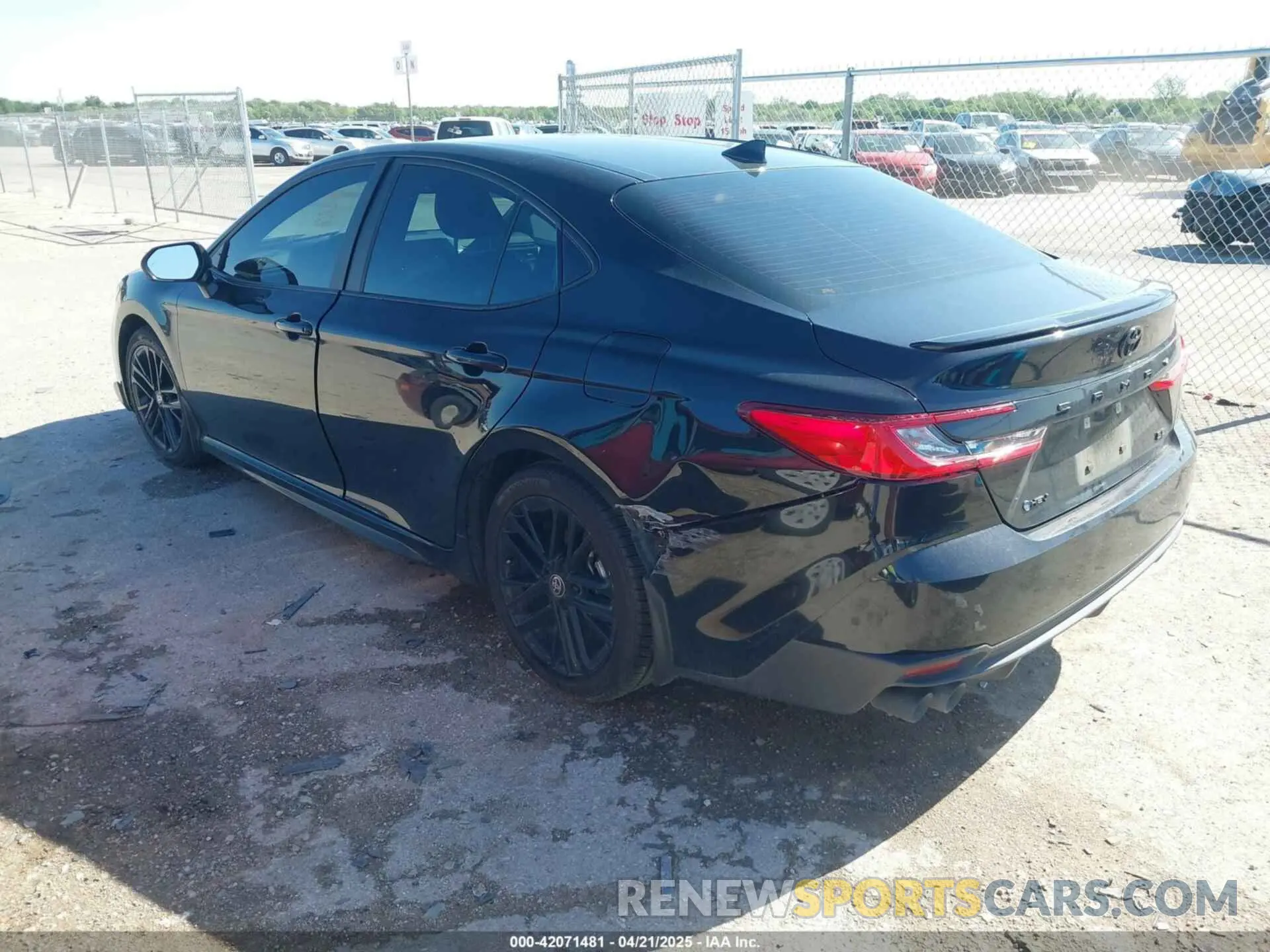 3 Photograph of a damaged car 4T1DAACK5SU060848 TOYOTA CAMRY 2025