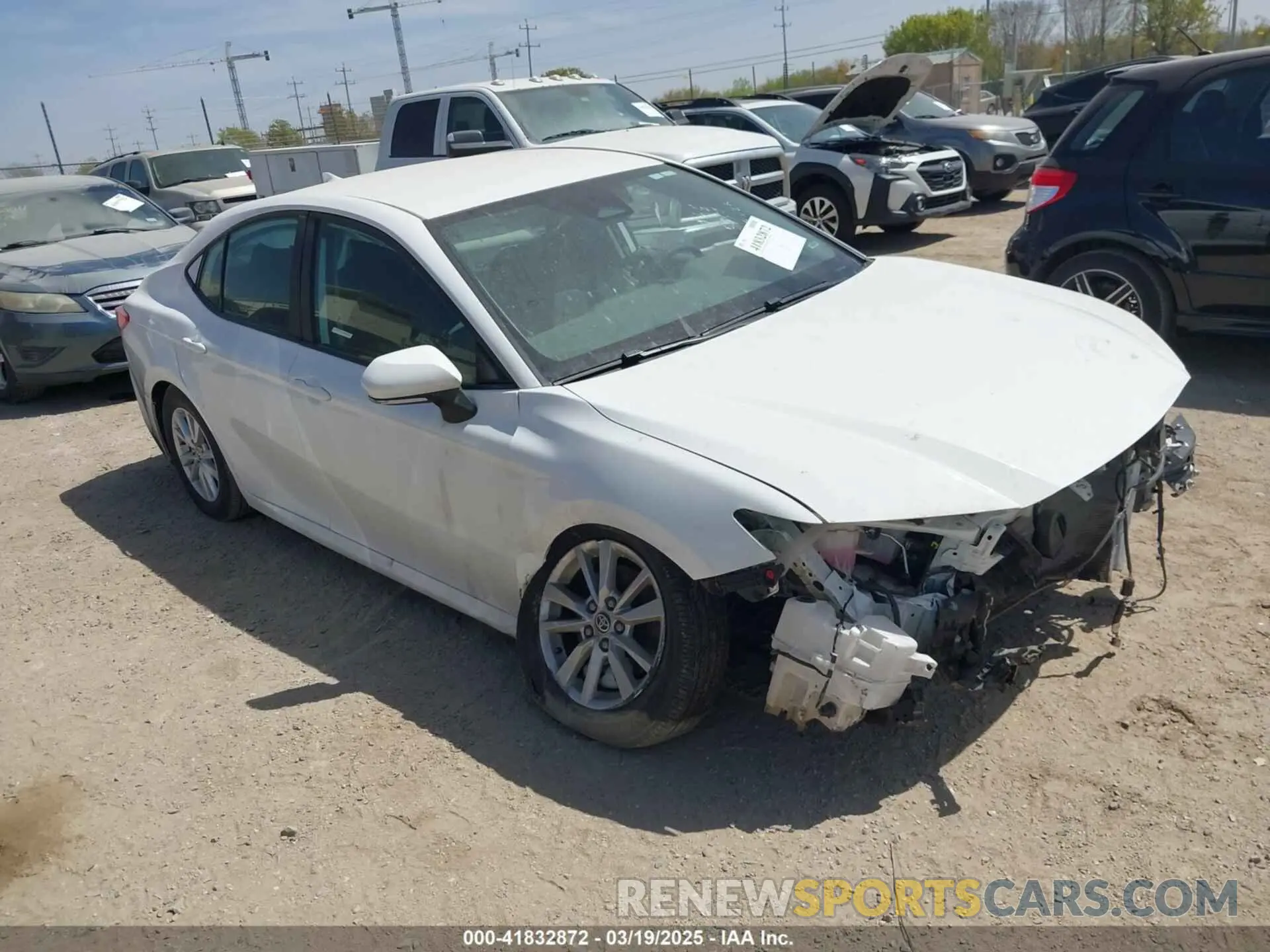 1 Фотография поврежденного автомобиля 4T1DAACK5SU522812 TOYOTA CAMRY 2025