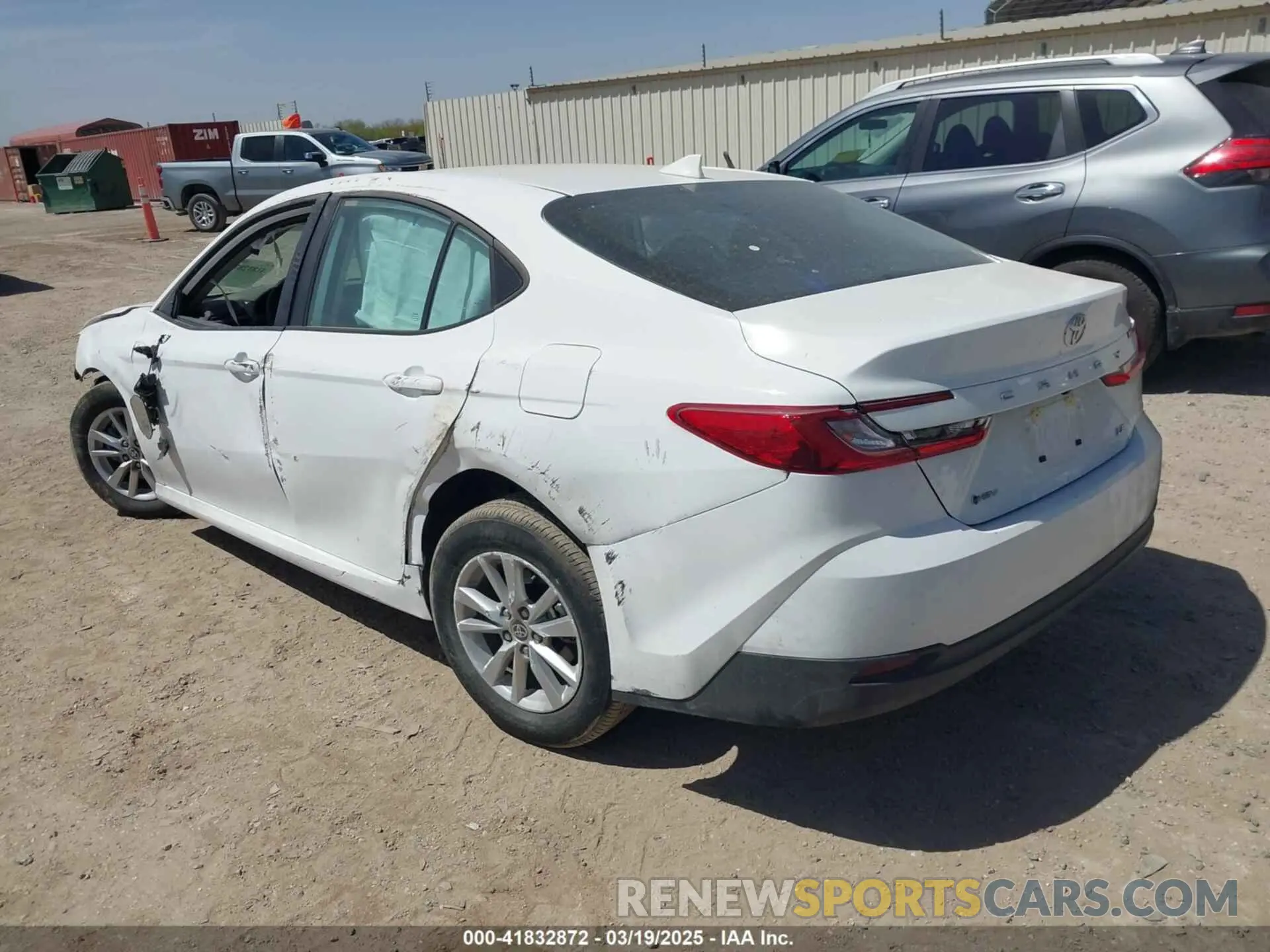 3 Фотография поврежденного автомобиля 4T1DAACK5SU522812 TOYOTA CAMRY 2025
