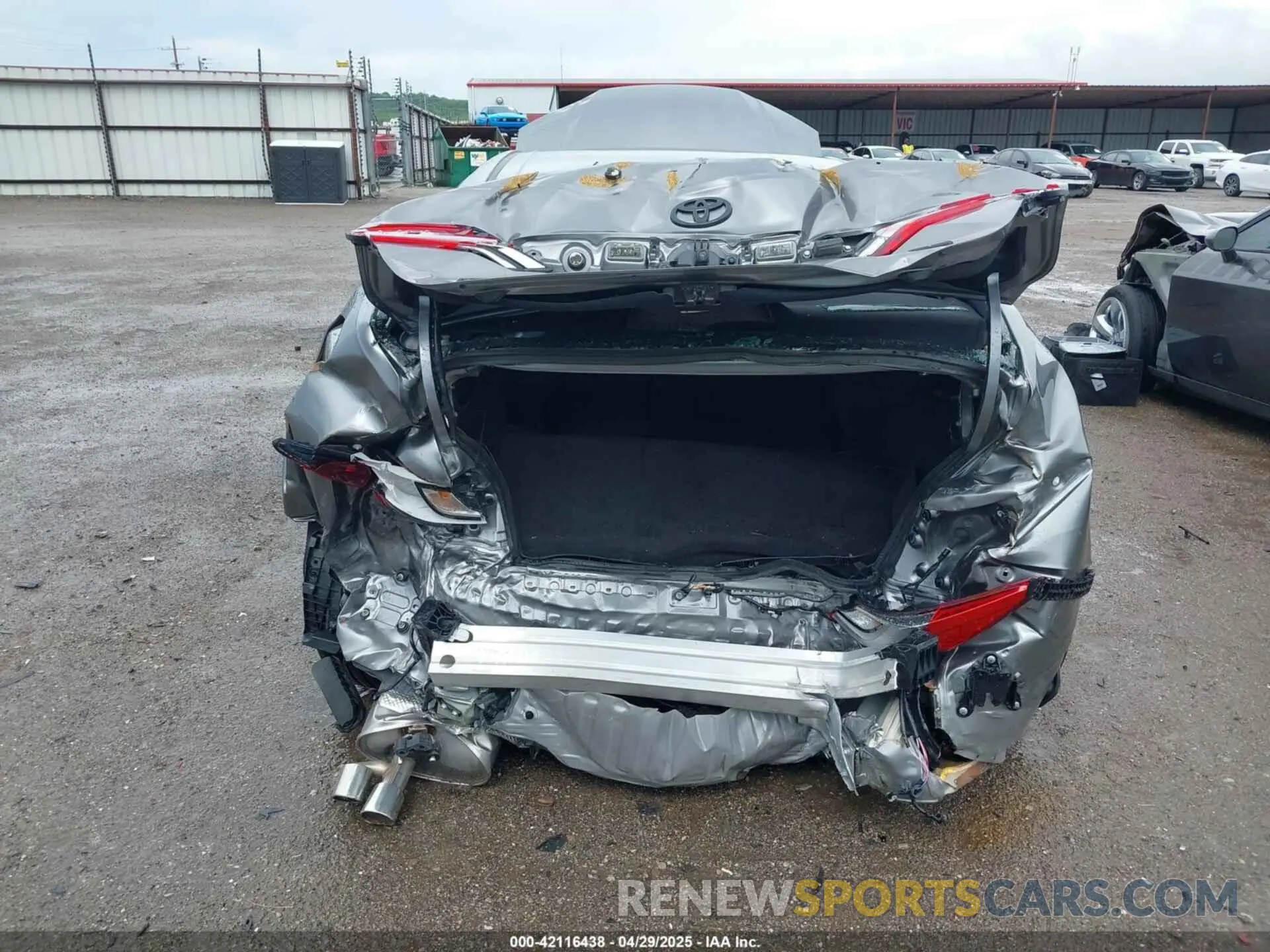 6 Фотография поврежденного автомобиля 4T1DAACK5SU527380 TOYOTA CAMRY 2025
