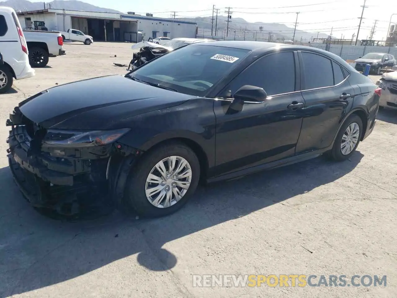 1 Photograph of a damaged car 4T1DAACK5SU559410 TOYOTA CAMRY 2025