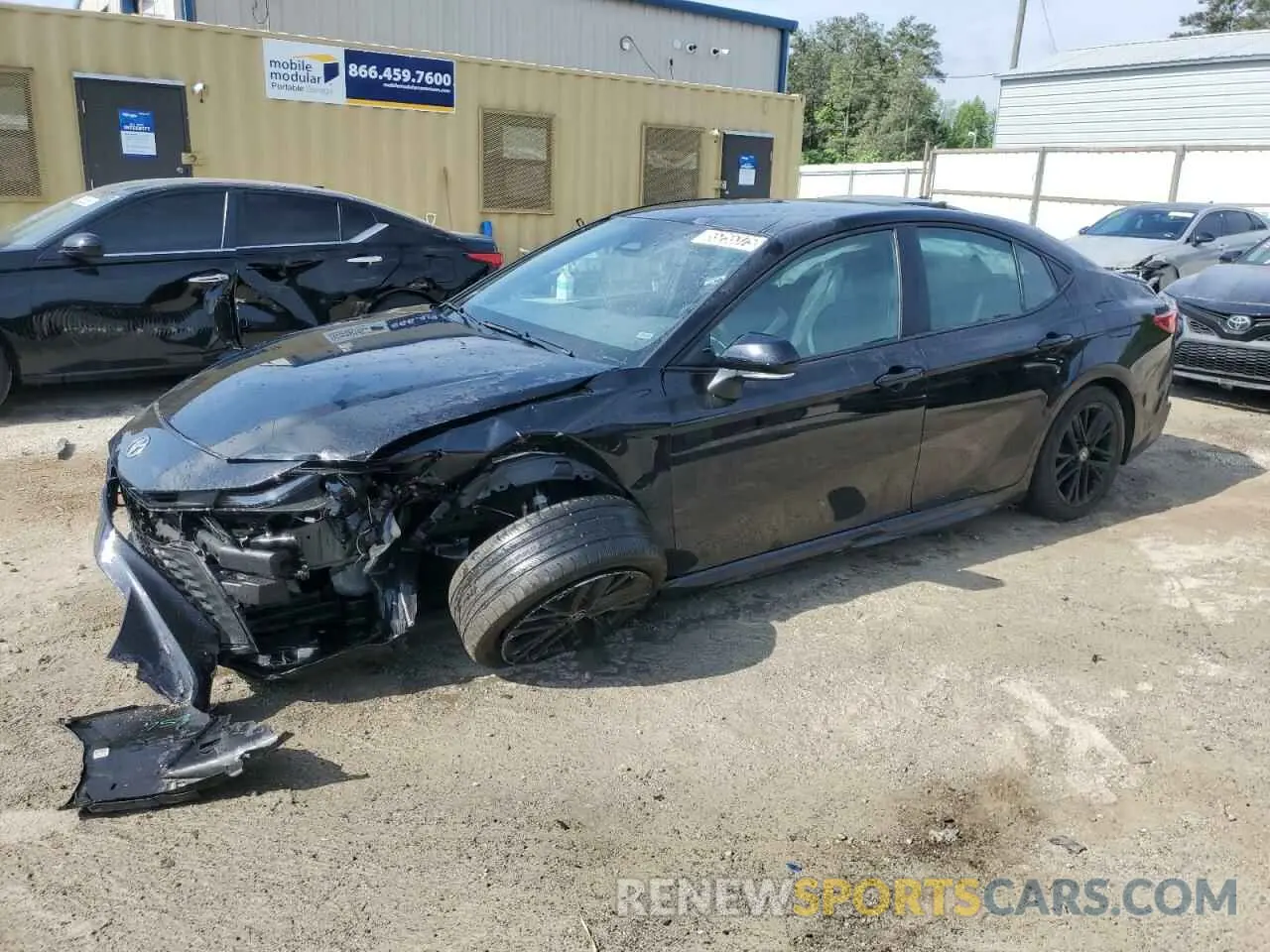1 Photograph of a damaged car 4T1DAACK6SU009018 TOYOTA CAMRY 2025