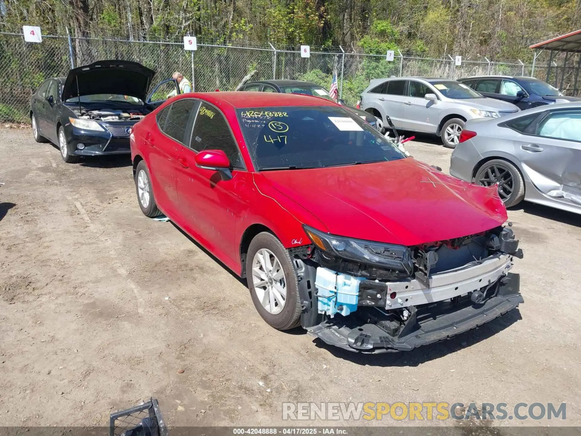 1 Фотография поврежденного автомобиля 4T1DAACK6SU031469 TOYOTA CAMRY 2025