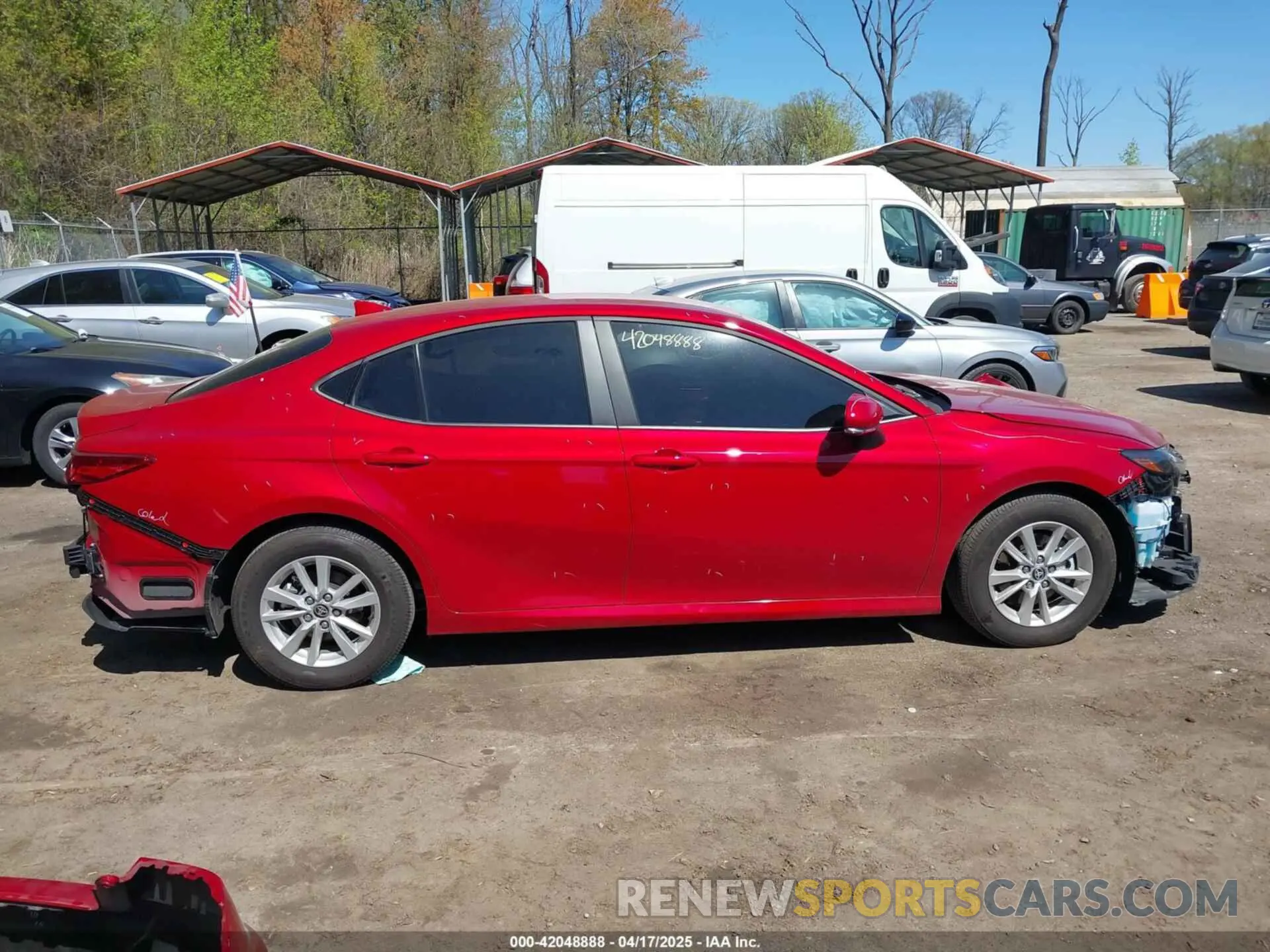 14 Фотография поврежденного автомобиля 4T1DAACK6SU031469 TOYOTA CAMRY 2025