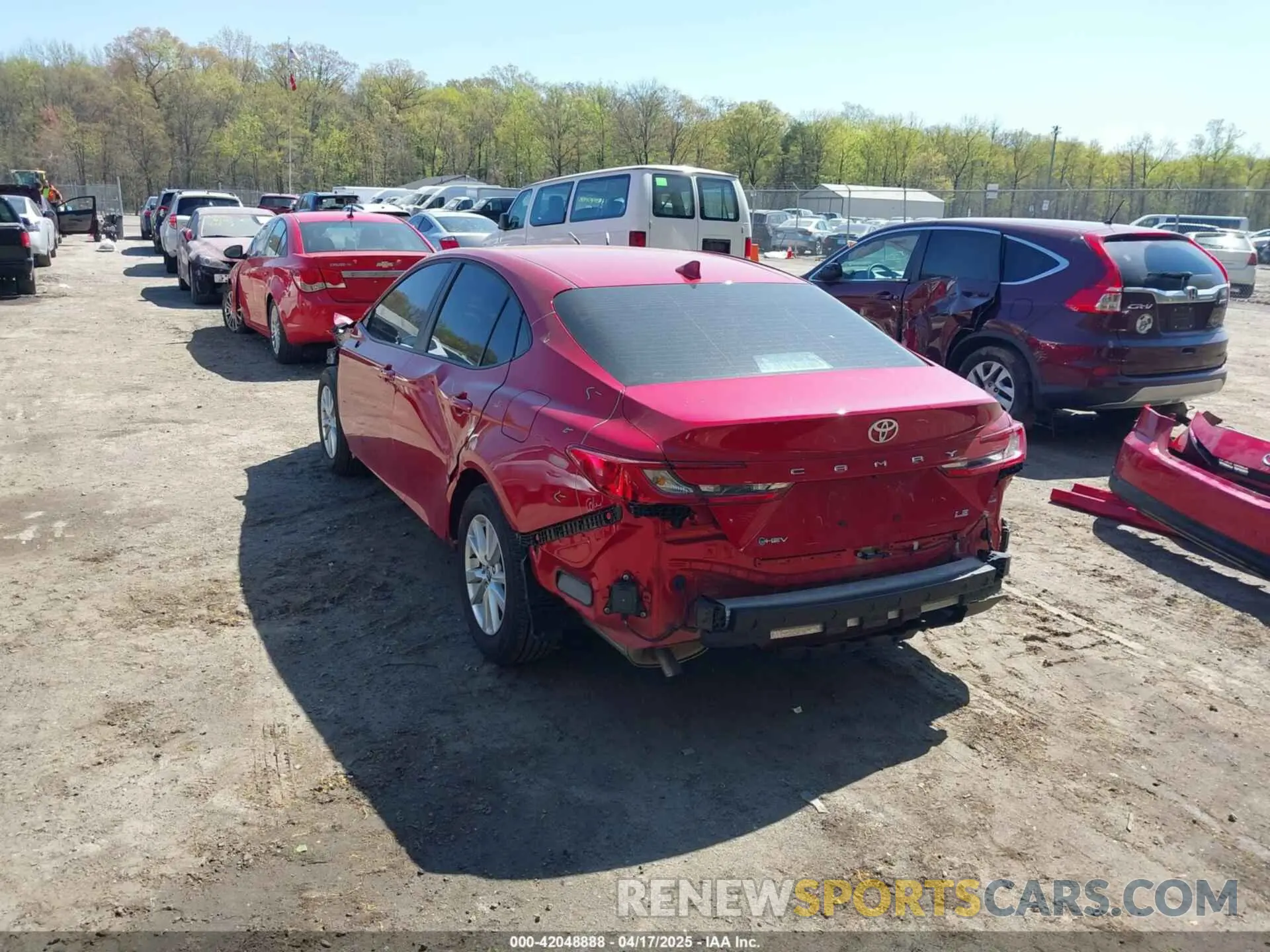3 Фотография поврежденного автомобиля 4T1DAACK6SU031469 TOYOTA CAMRY 2025