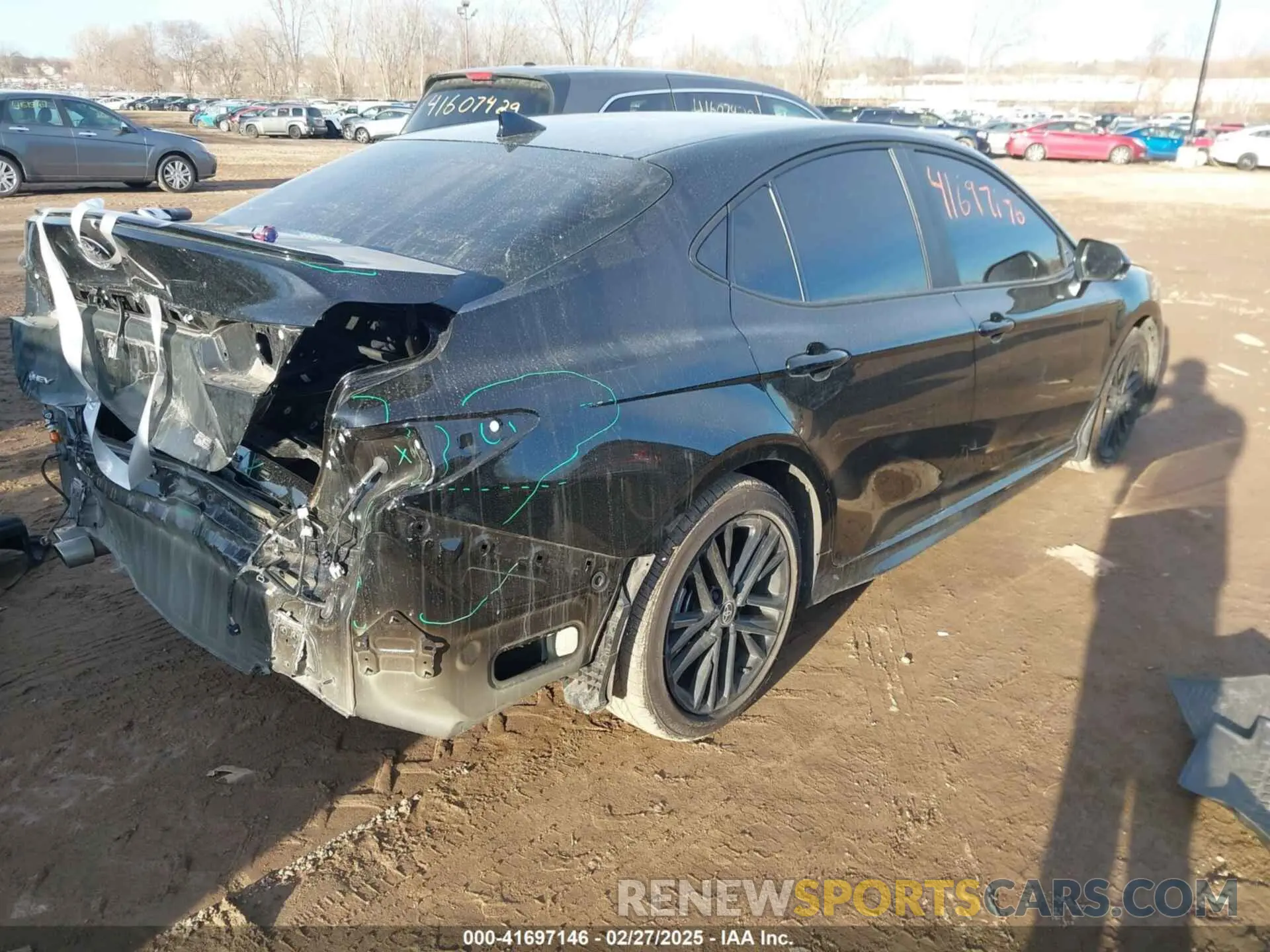 4 Photograph of a damaged car 4T1DAACK6SU036834 TOYOTA CAMRY 2025