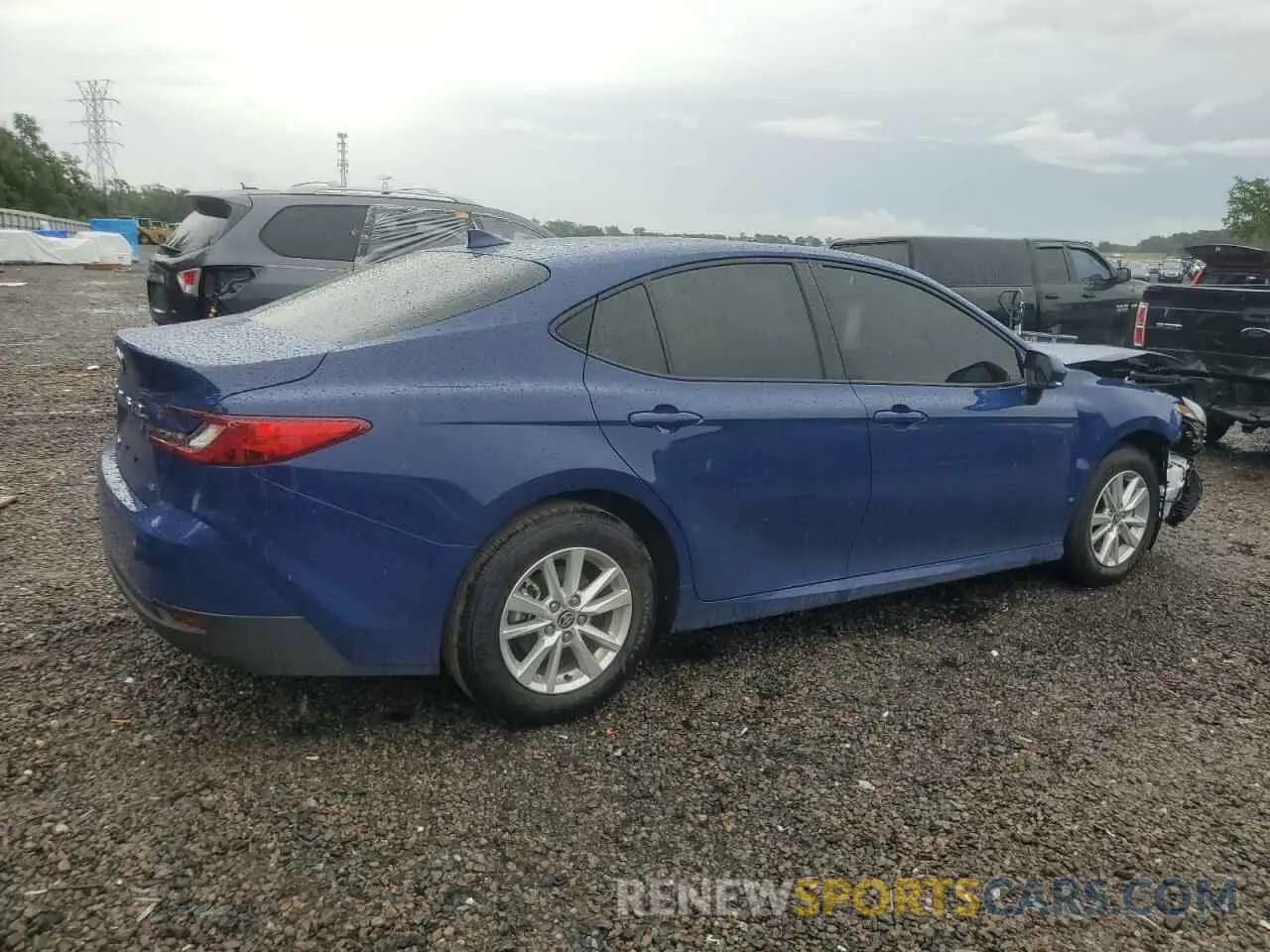 3 Фотография поврежденного автомобиля 4T1DAACK6SU113136 TOYOTA CAMRY 2025