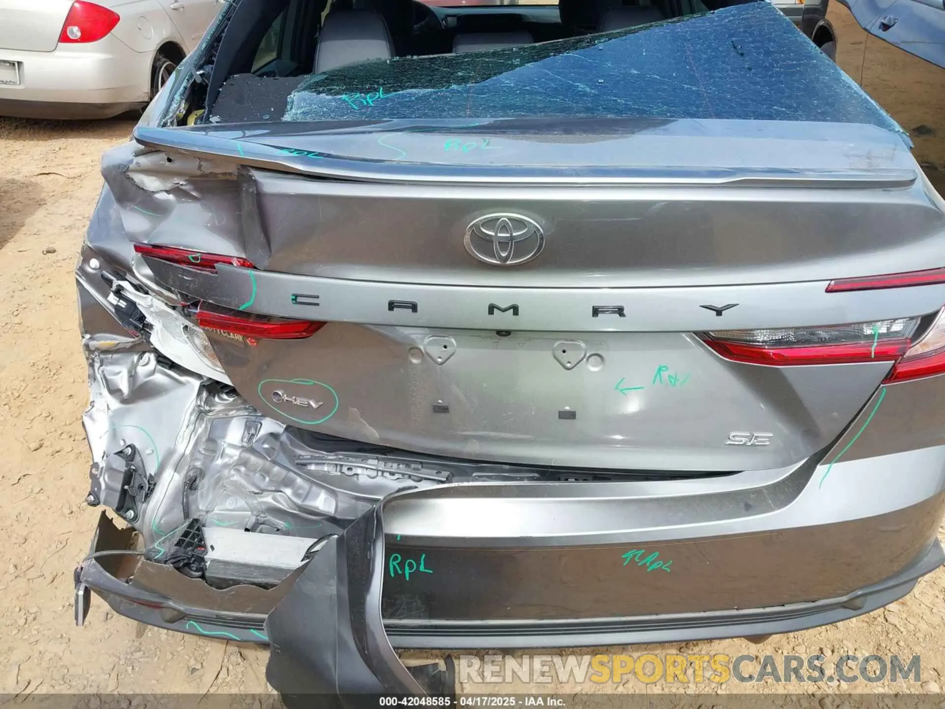 6 Фотография поврежденного автомобиля 4T1DAACK6SU510894 TOYOTA CAMRY 2025